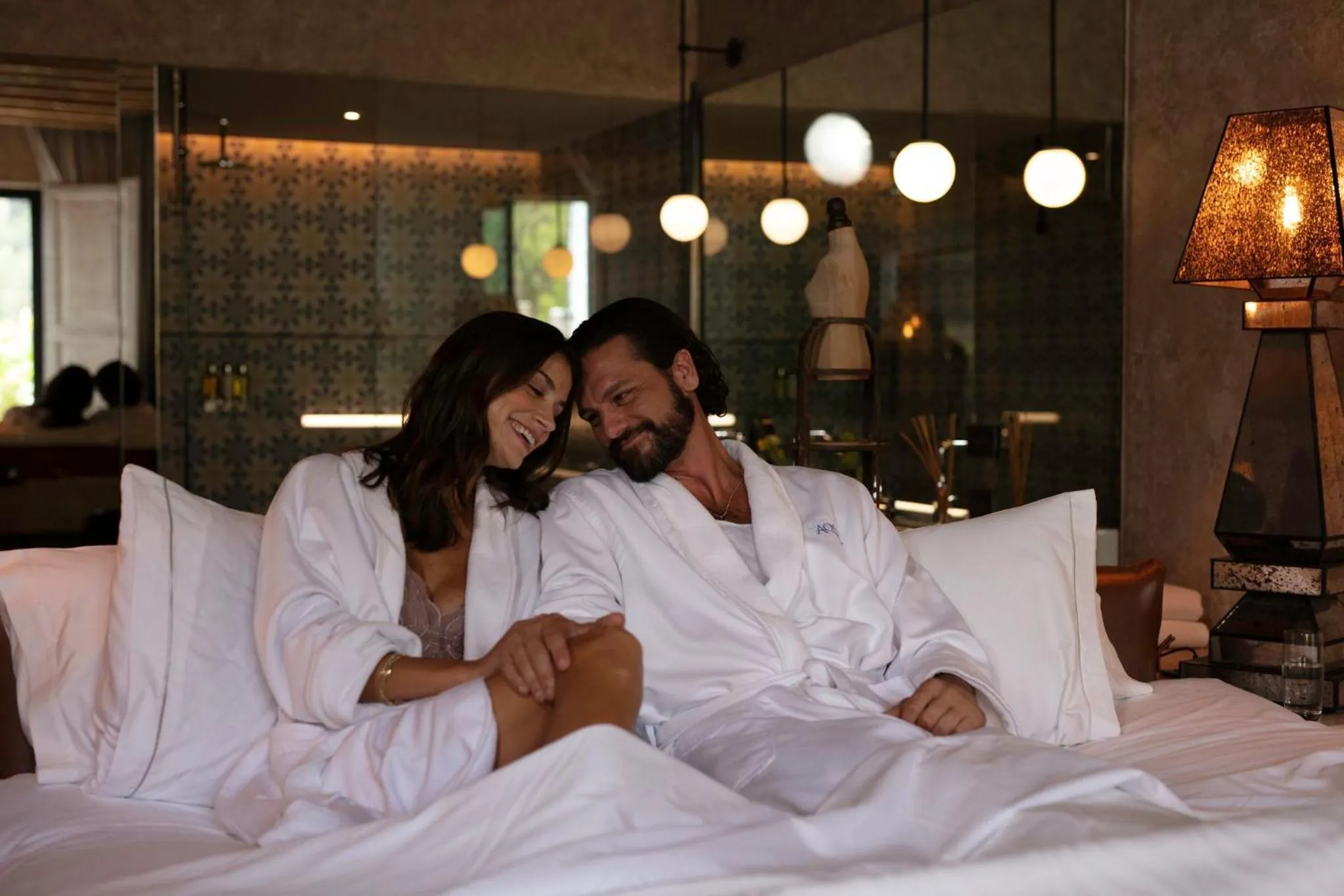 Bathroom, Bed in Live Aqua San Miguel de Allende