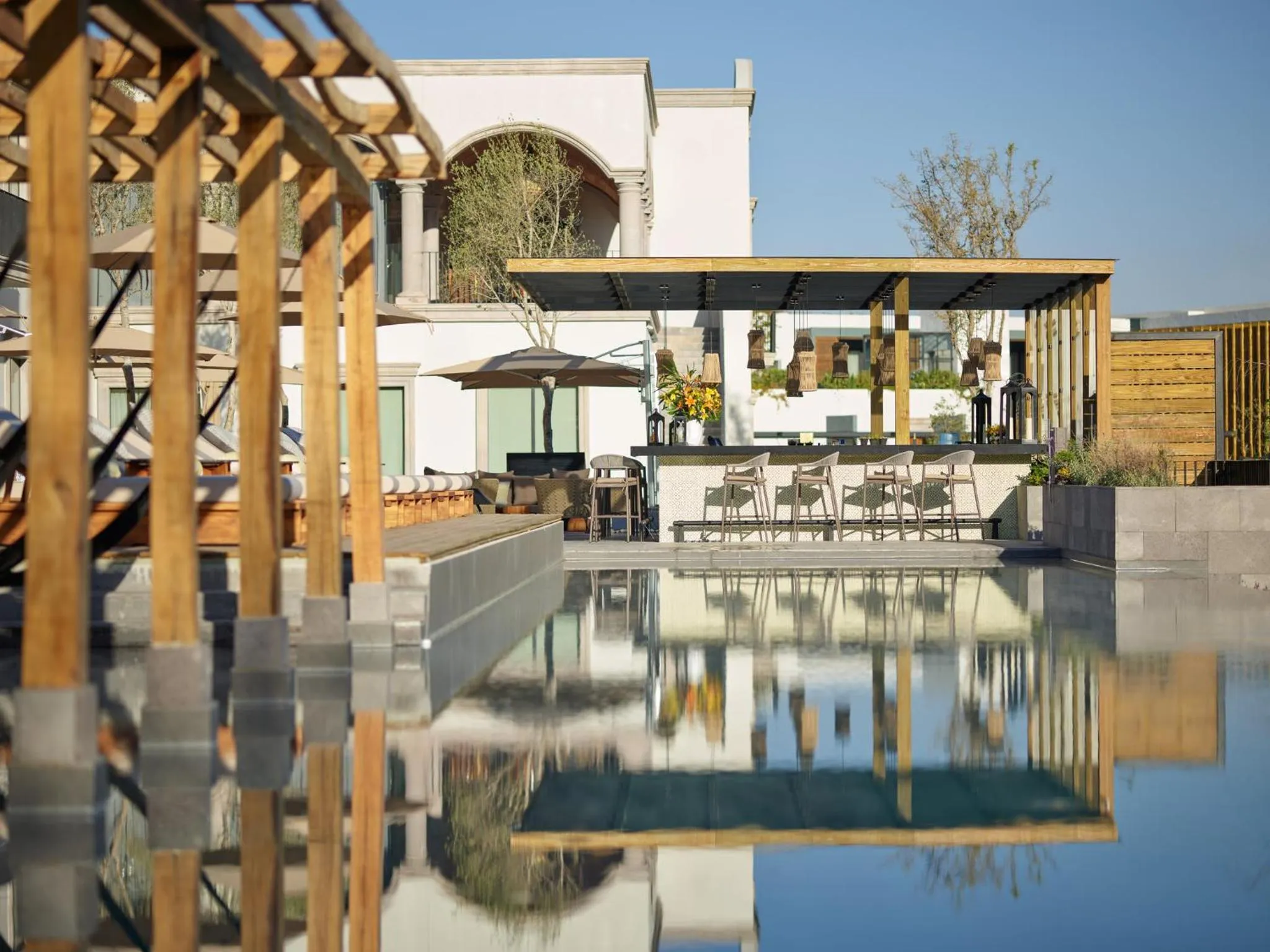 Swimming pool in Live Aqua San Miguel de Allende