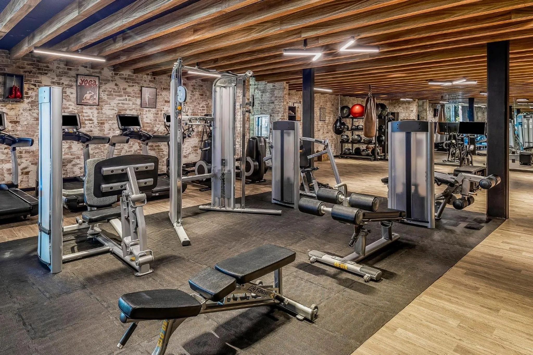 Fitness centre/facilities in Live Aqua San Miguel de Allende