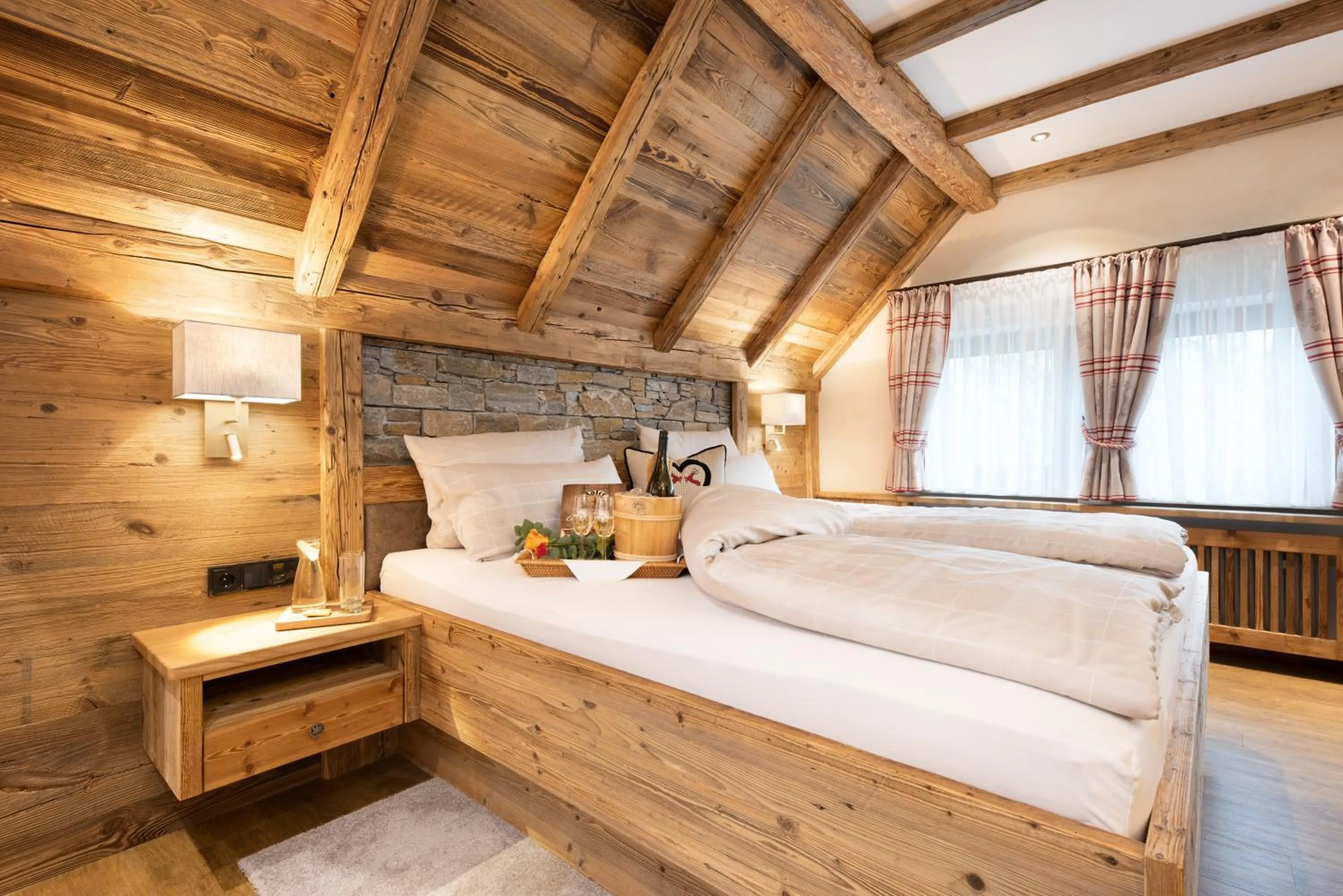 Bed in Wellness-Hotel ADLER