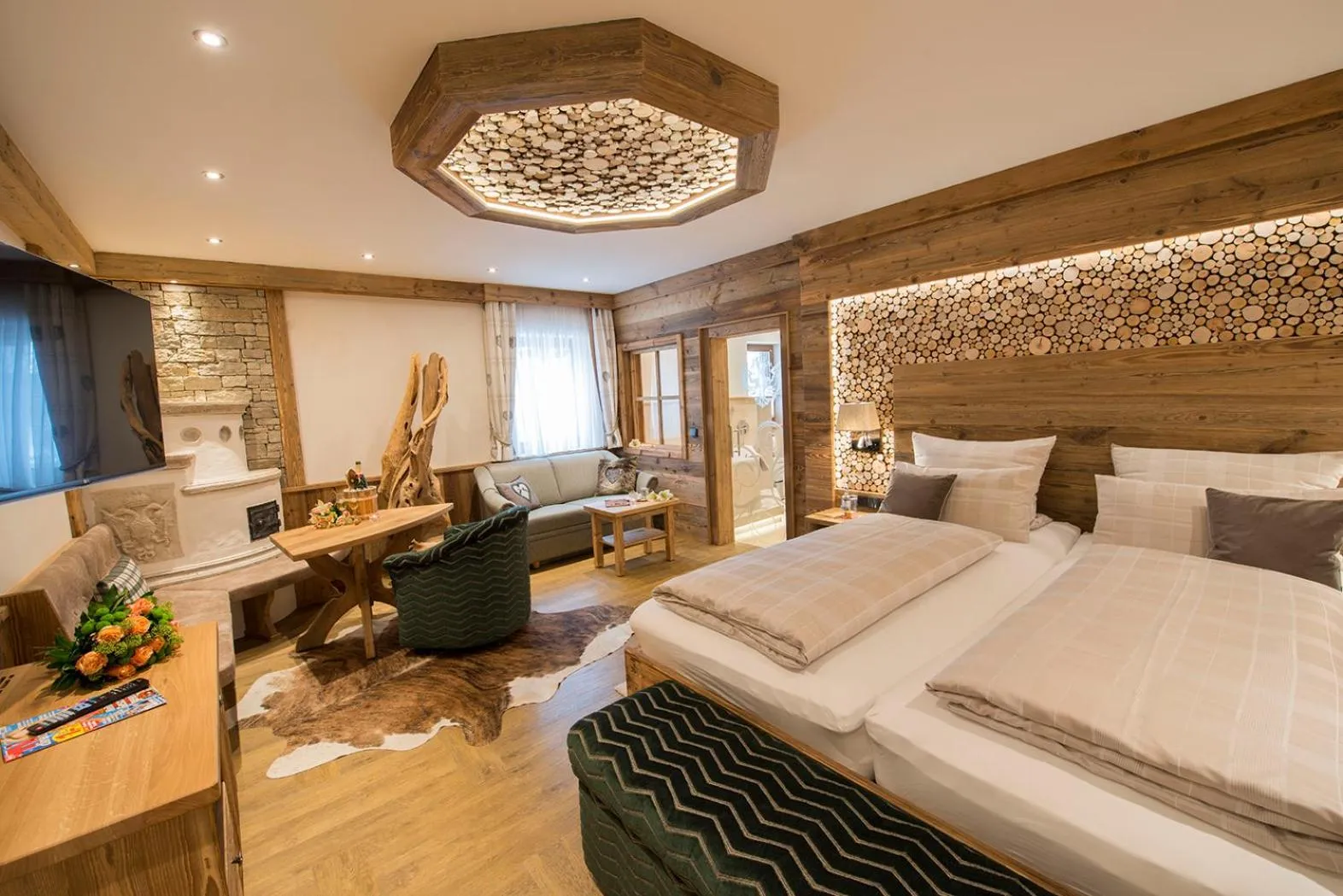 Day, Bed in Wellness-Hotel ADLER