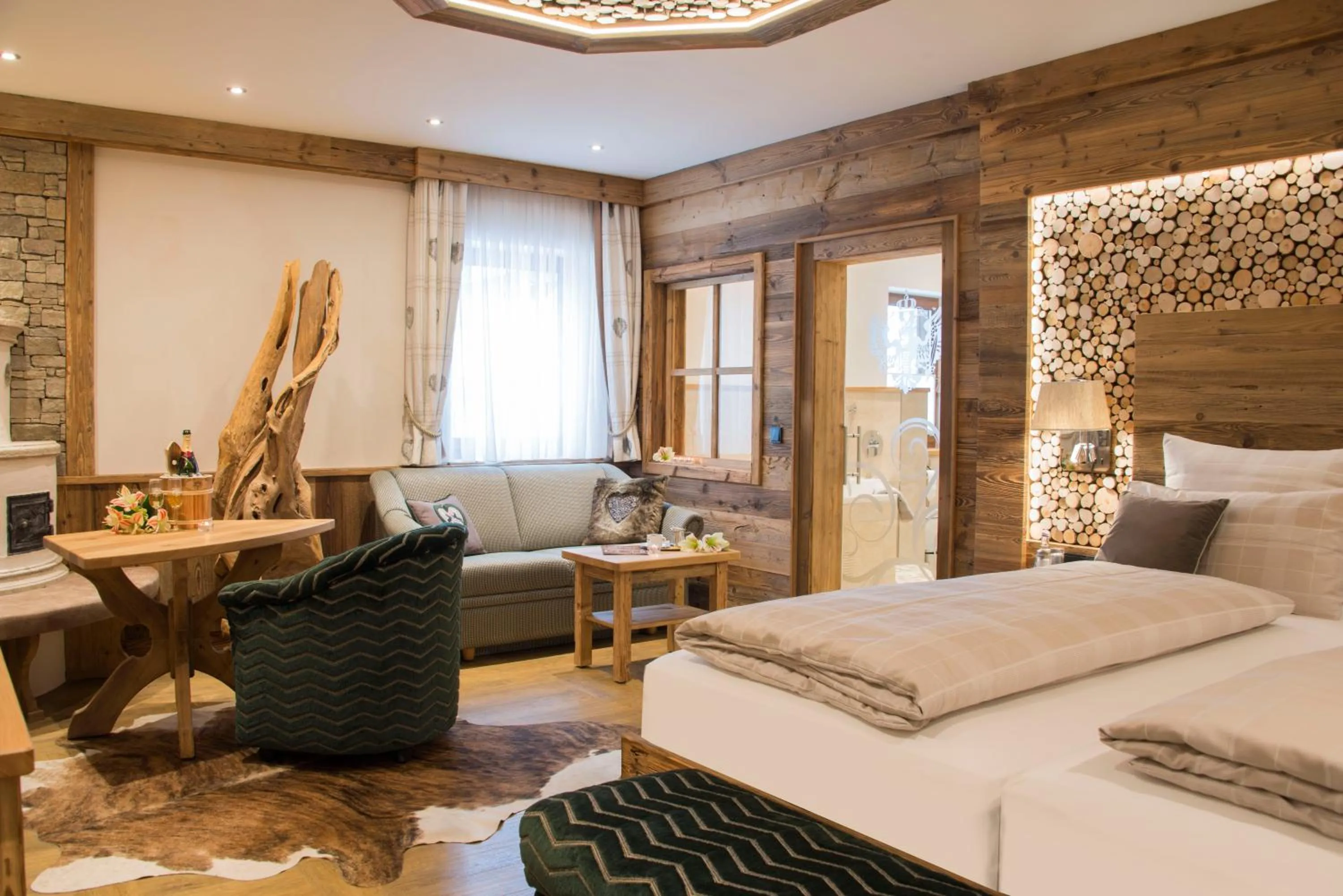 Day, Bed in Wellness-Hotel ADLER