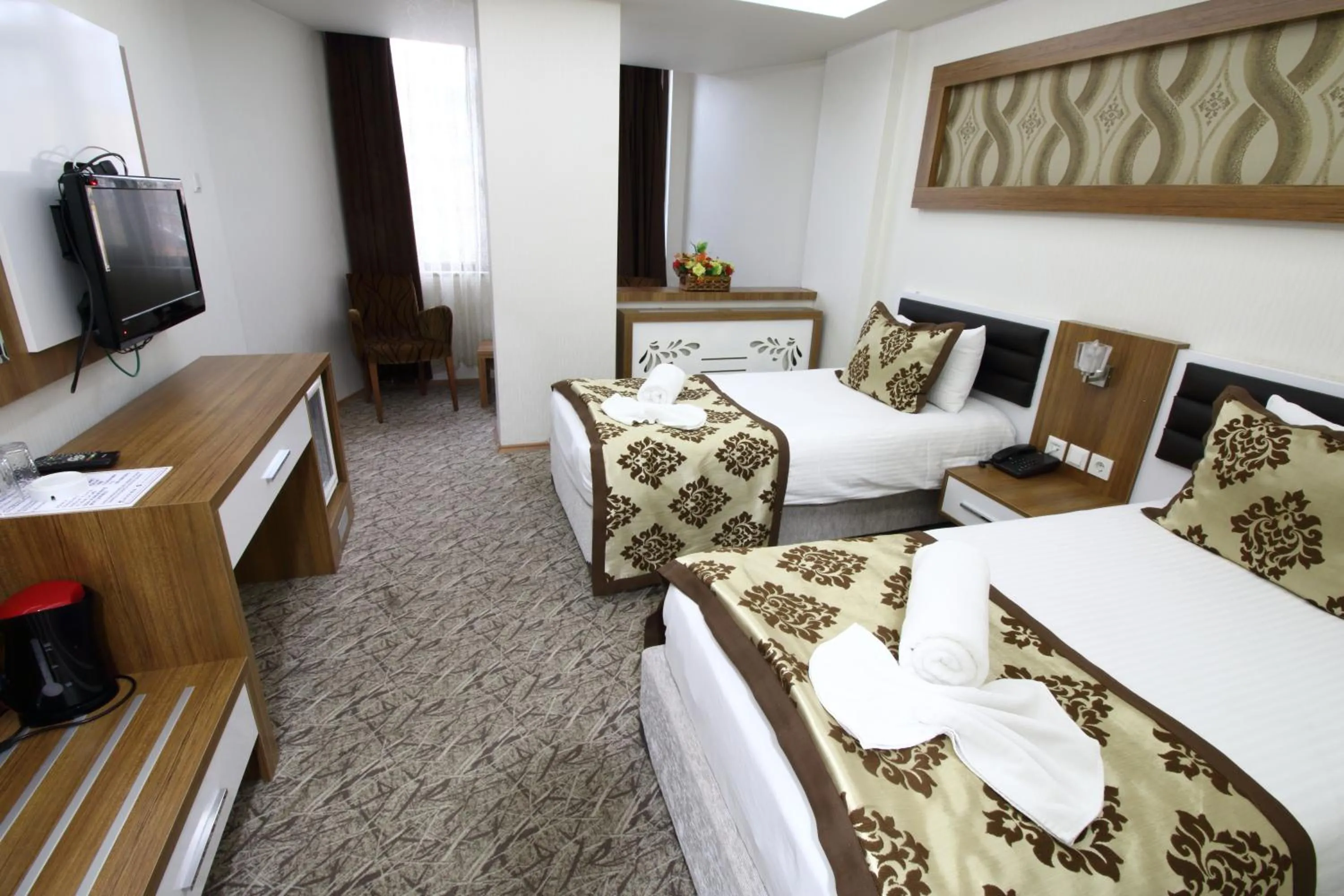 Photo of the whole room, Bed in Afyon Grand Arı Hotel