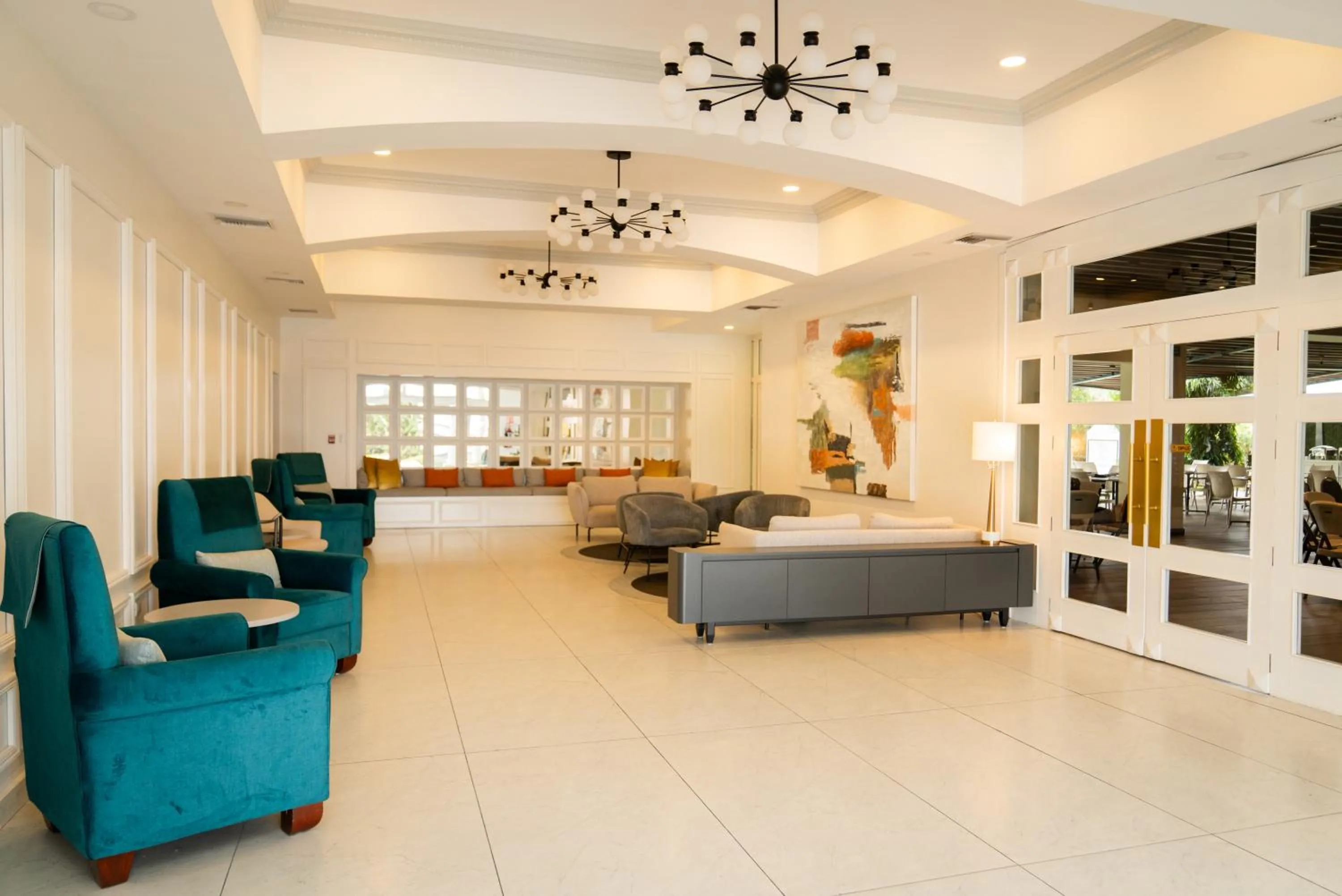 Living room in Hotel Mirador Plaza