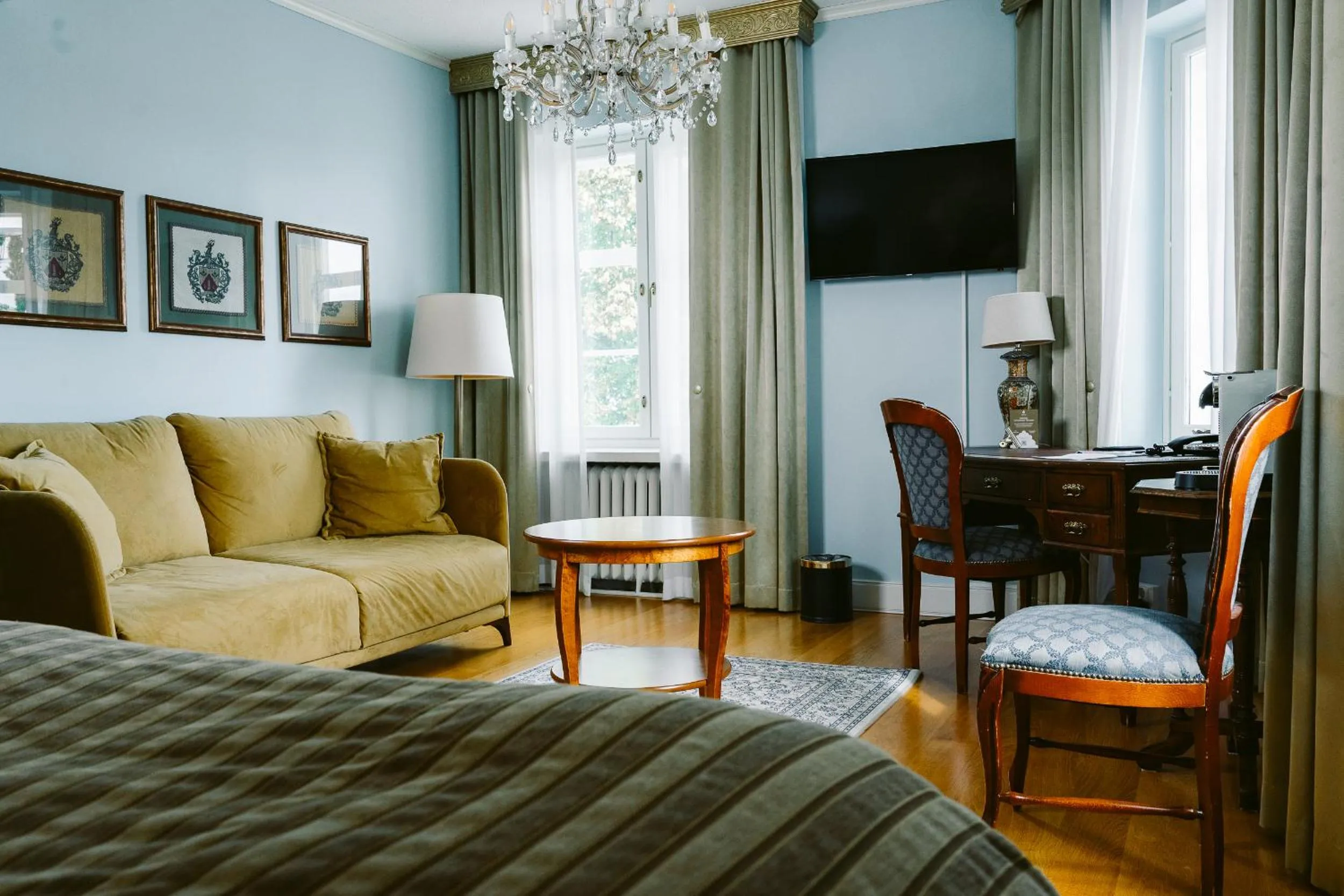 Seating area in Boutique Hotel Yöpuu