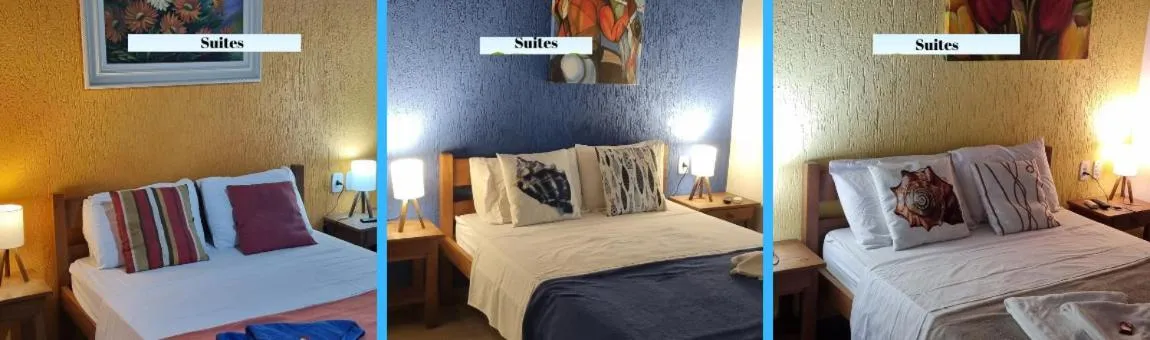 Bed in Pousada Sereia de Geriba