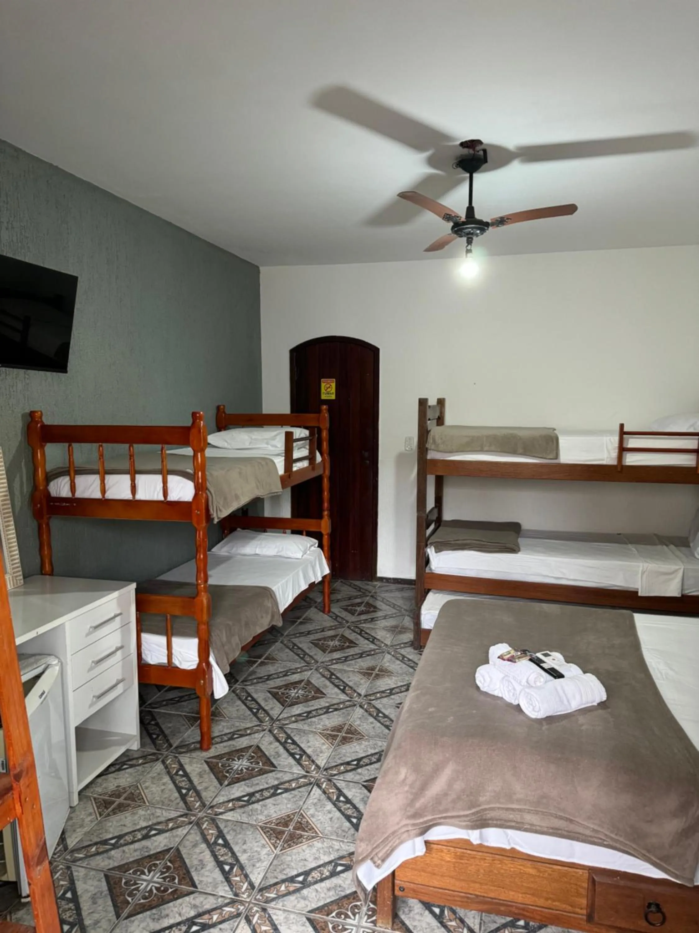 Bed in Pousada Sereia de Geriba