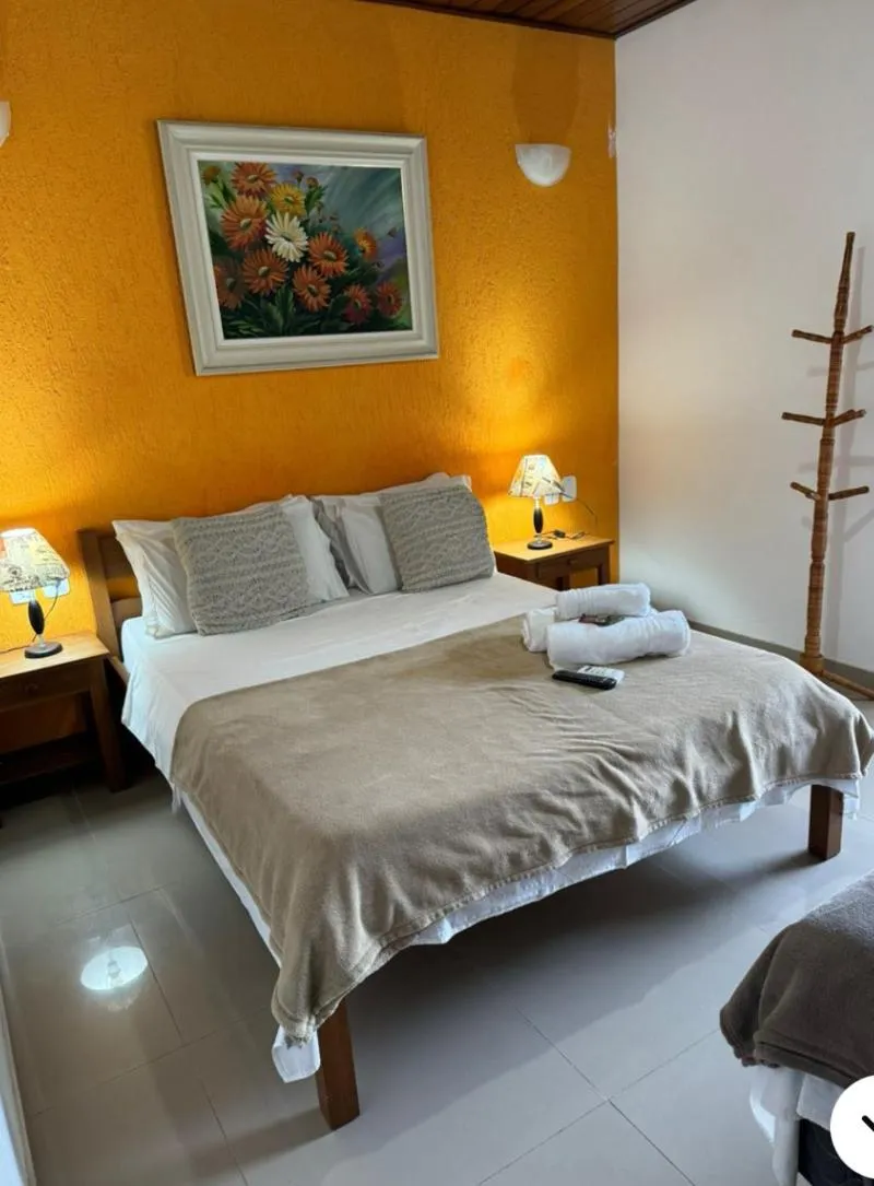 Bed in Pousada Sereia de Geriba