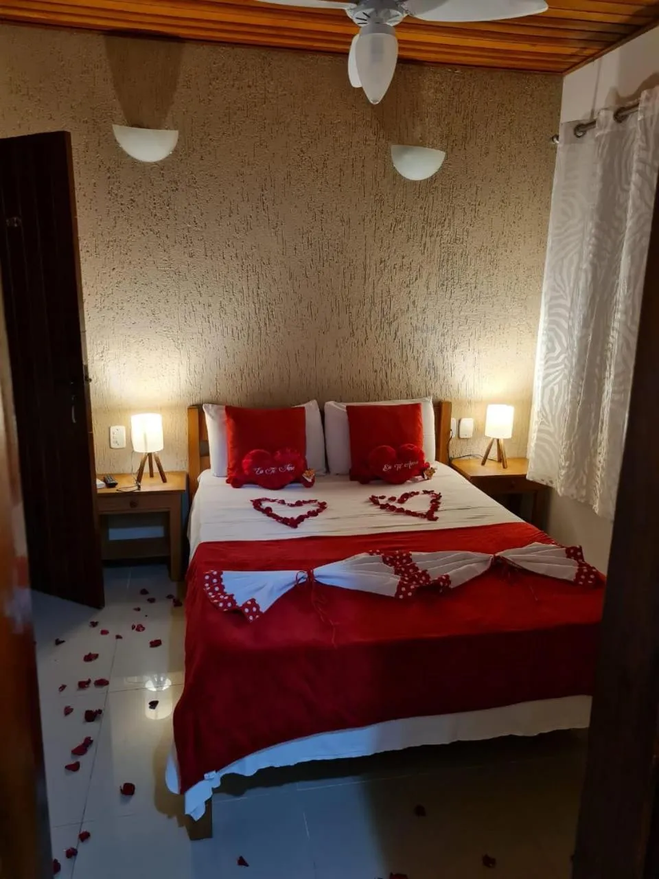 Bed in Pousada Sereia de Geriba