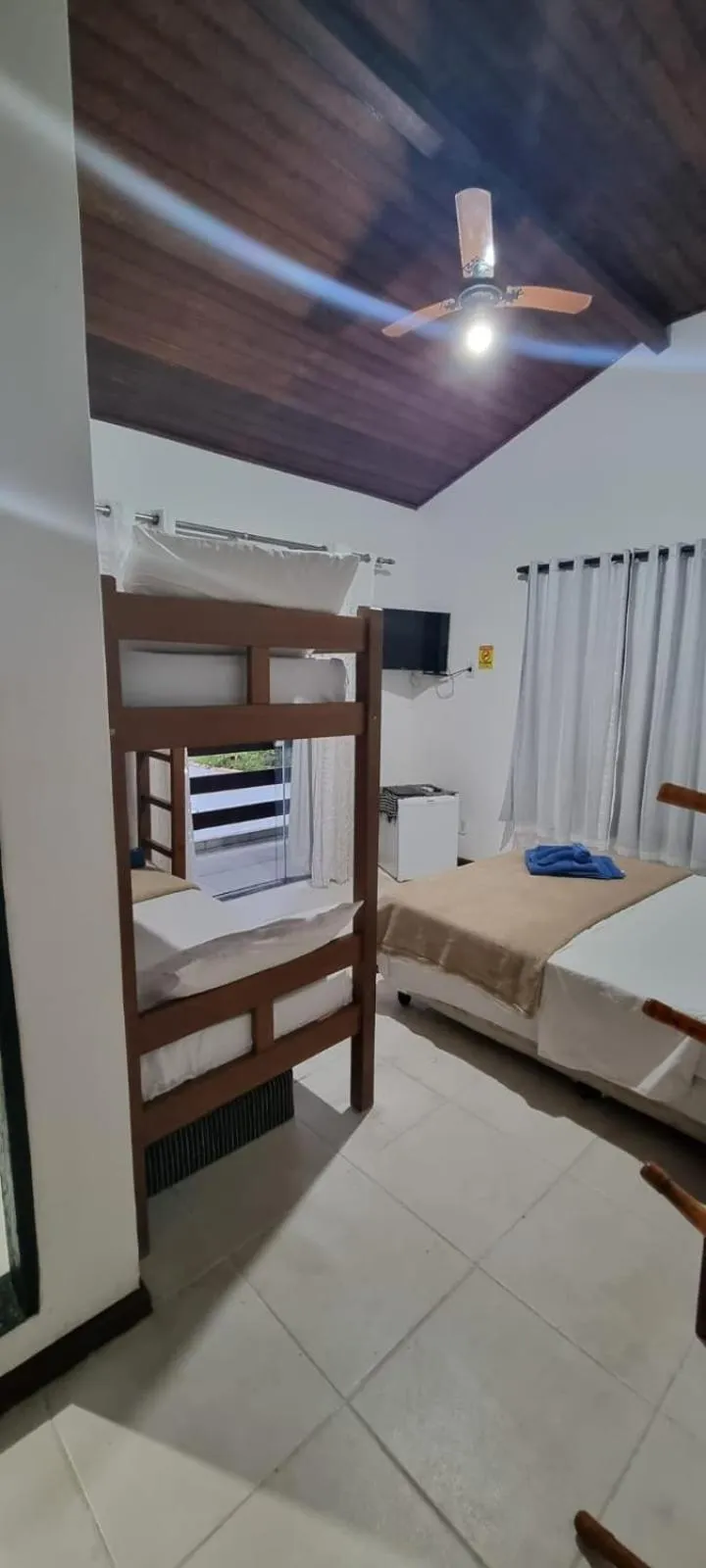 Bed in Pousada Sereia de Geriba