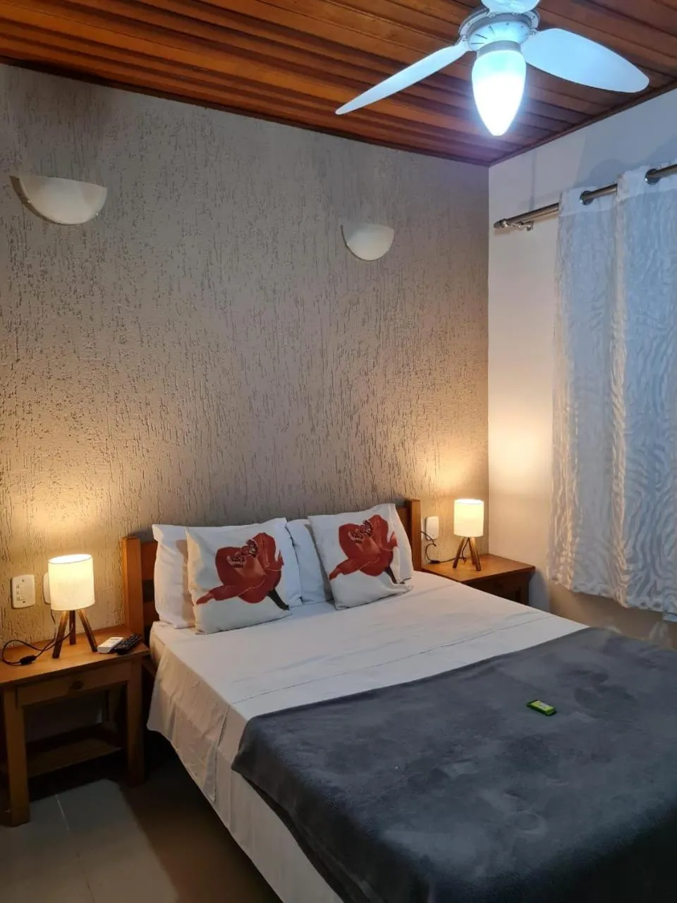 Bed in Pousada Sereia de Geriba