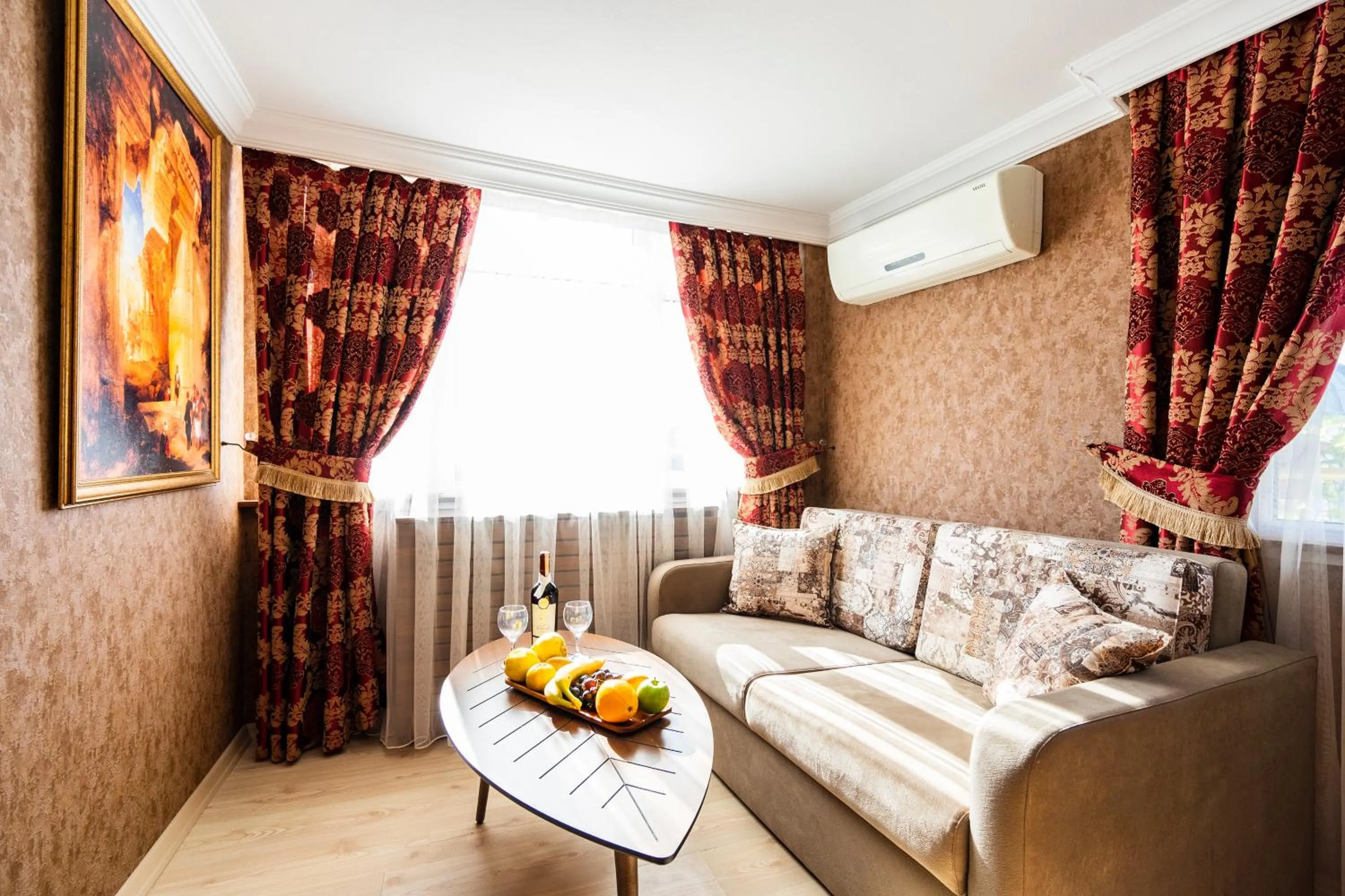 Living room in The First Ottoman Suites