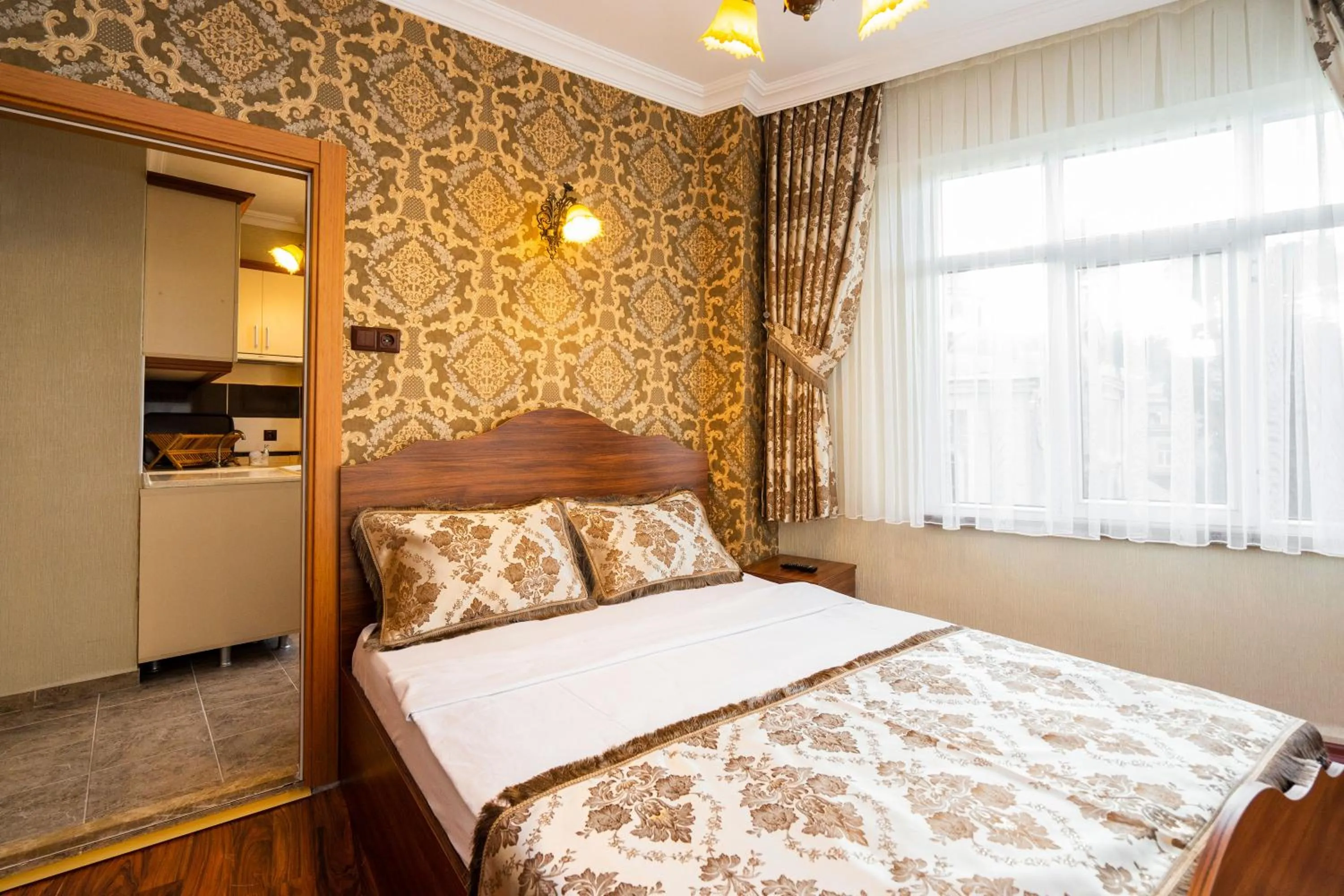 Bedroom, Bed in The First Ottoman Suites