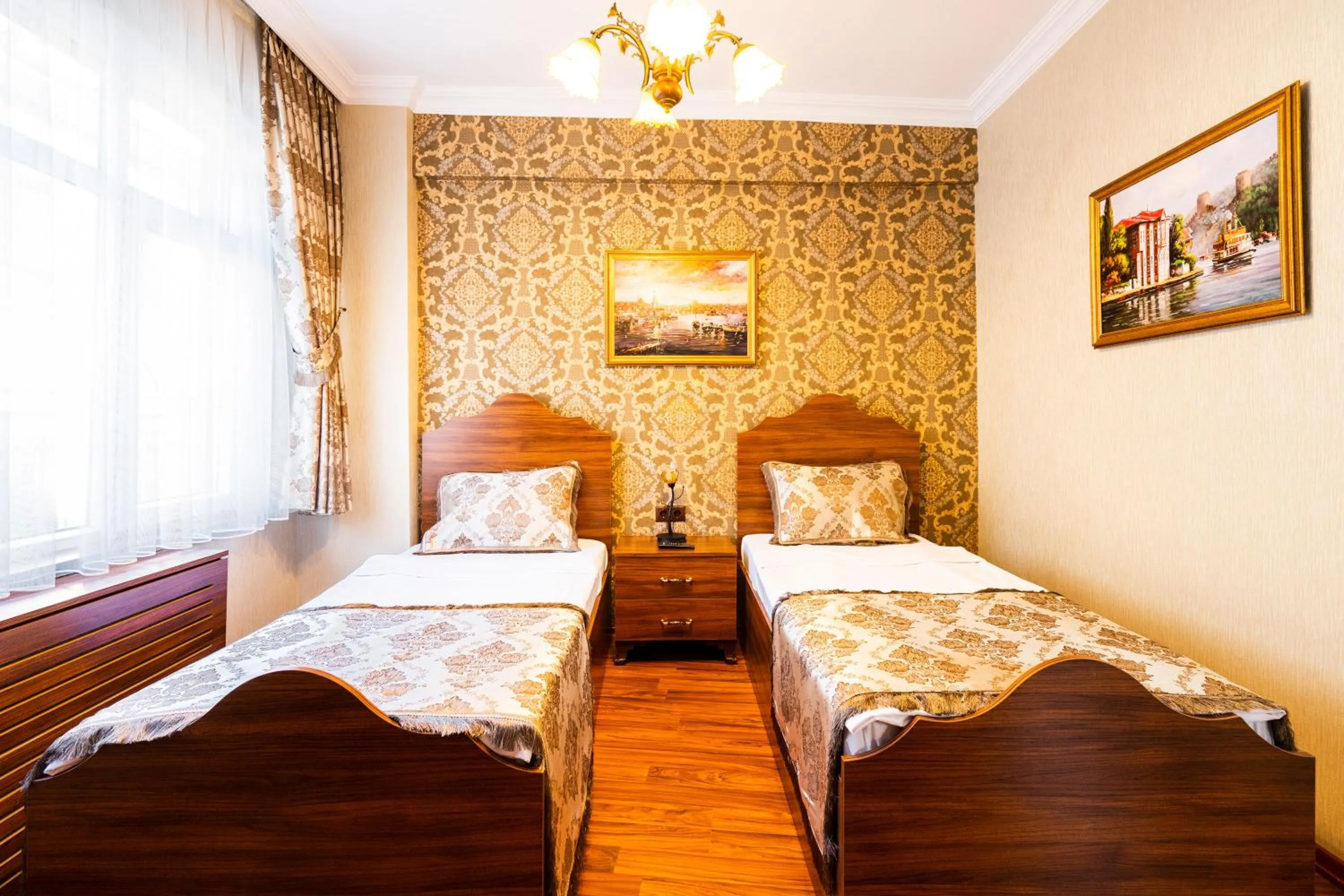 Bedroom, Bed in The First Ottoman Suites