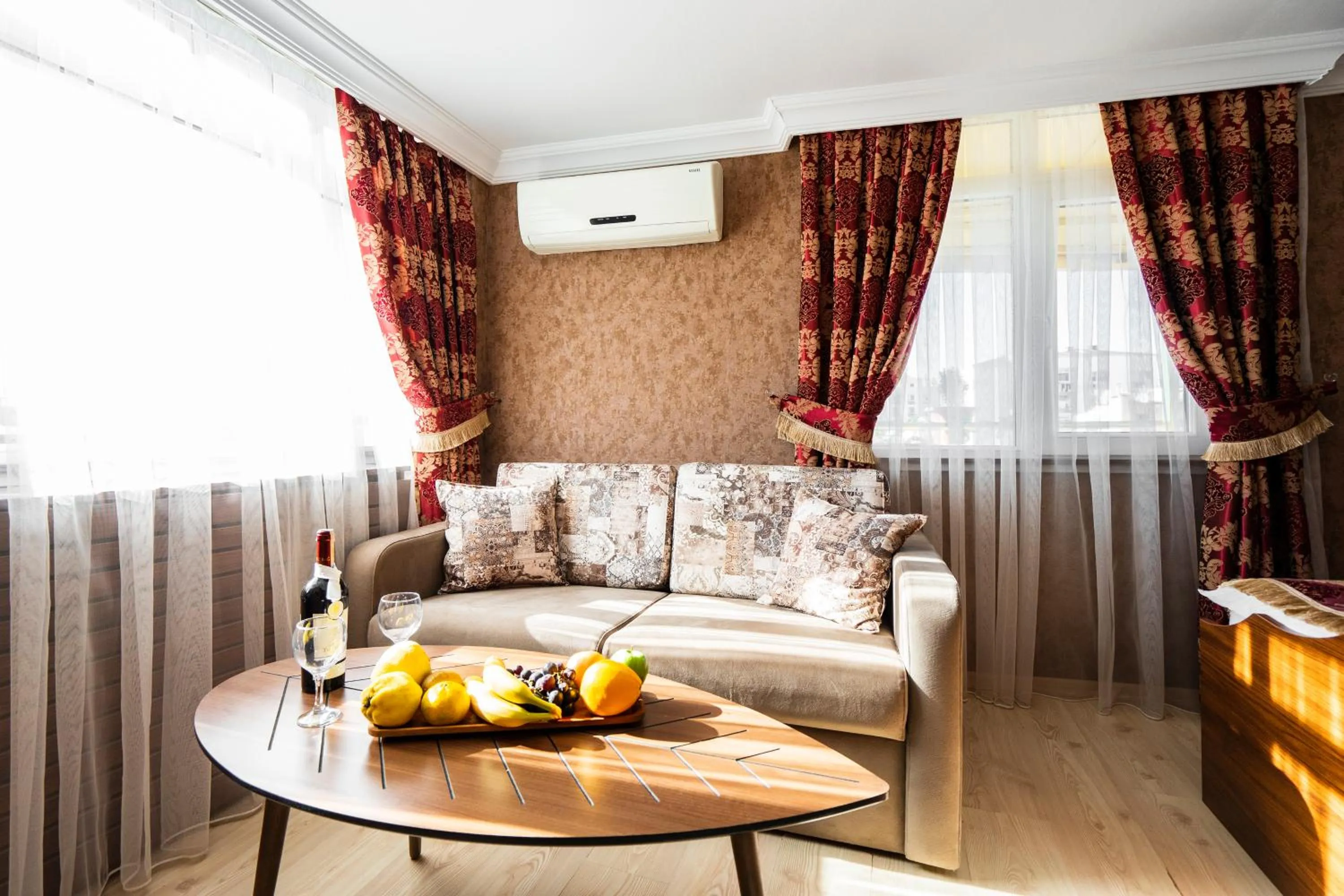 Living room in The First Ottoman Suites