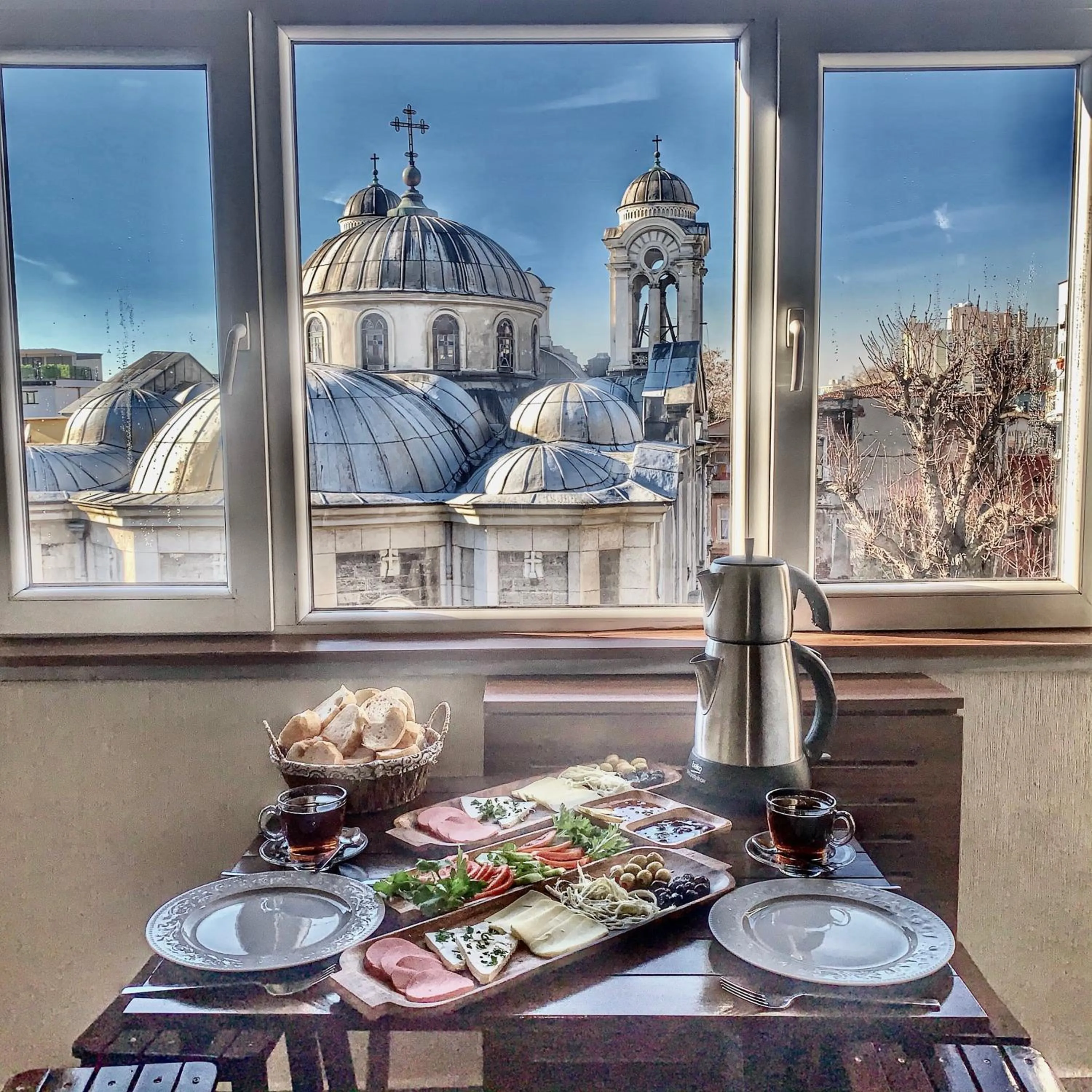 Continental breakfast in The First Ottoman Suites