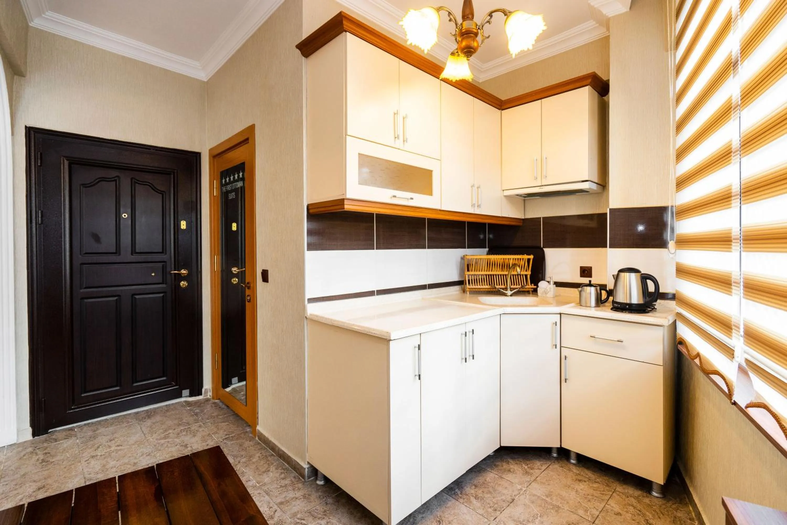 Kitchen or kitchenette in The First Ottoman Suites