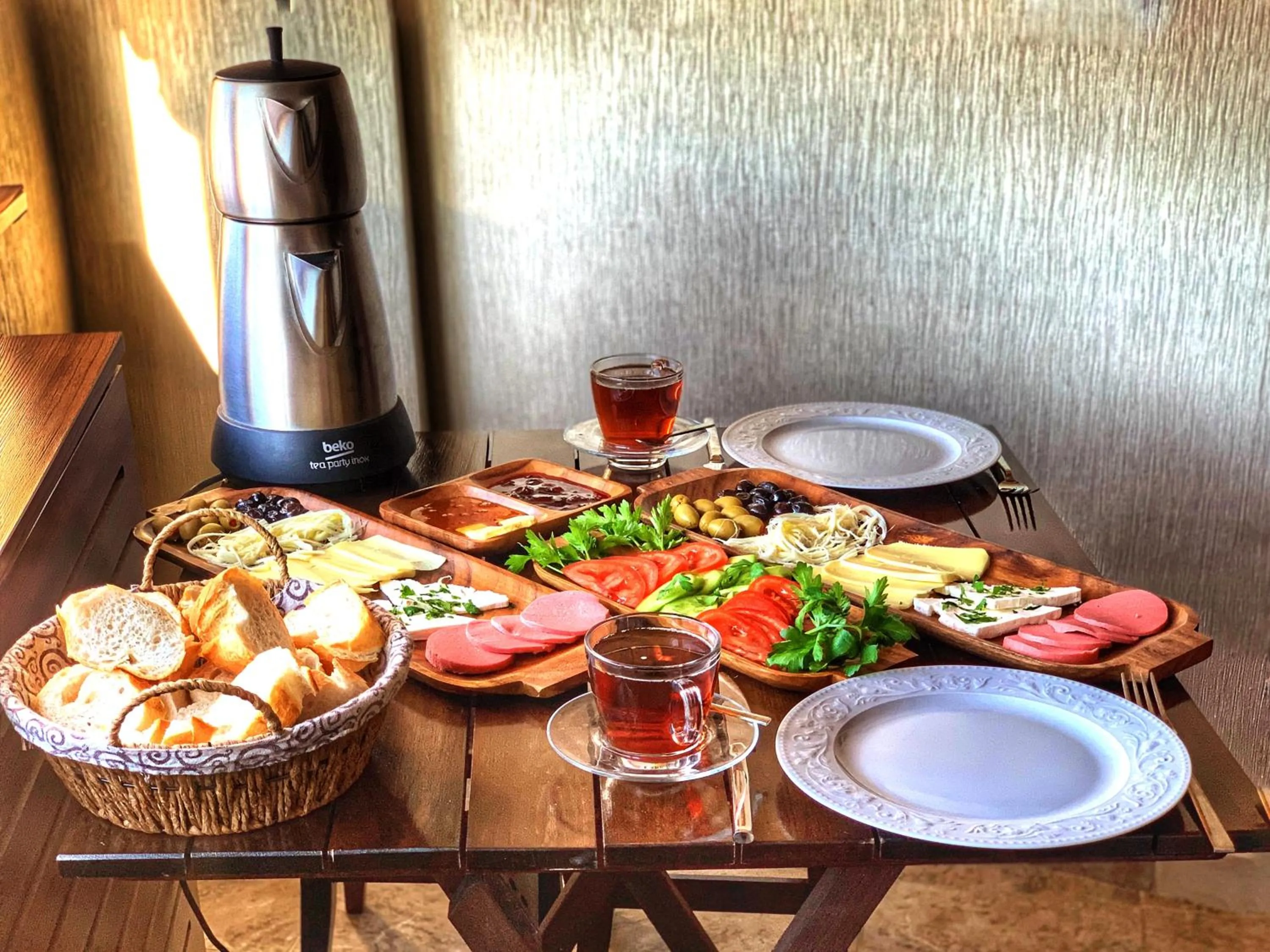 Continental breakfast in The First Ottoman Suites