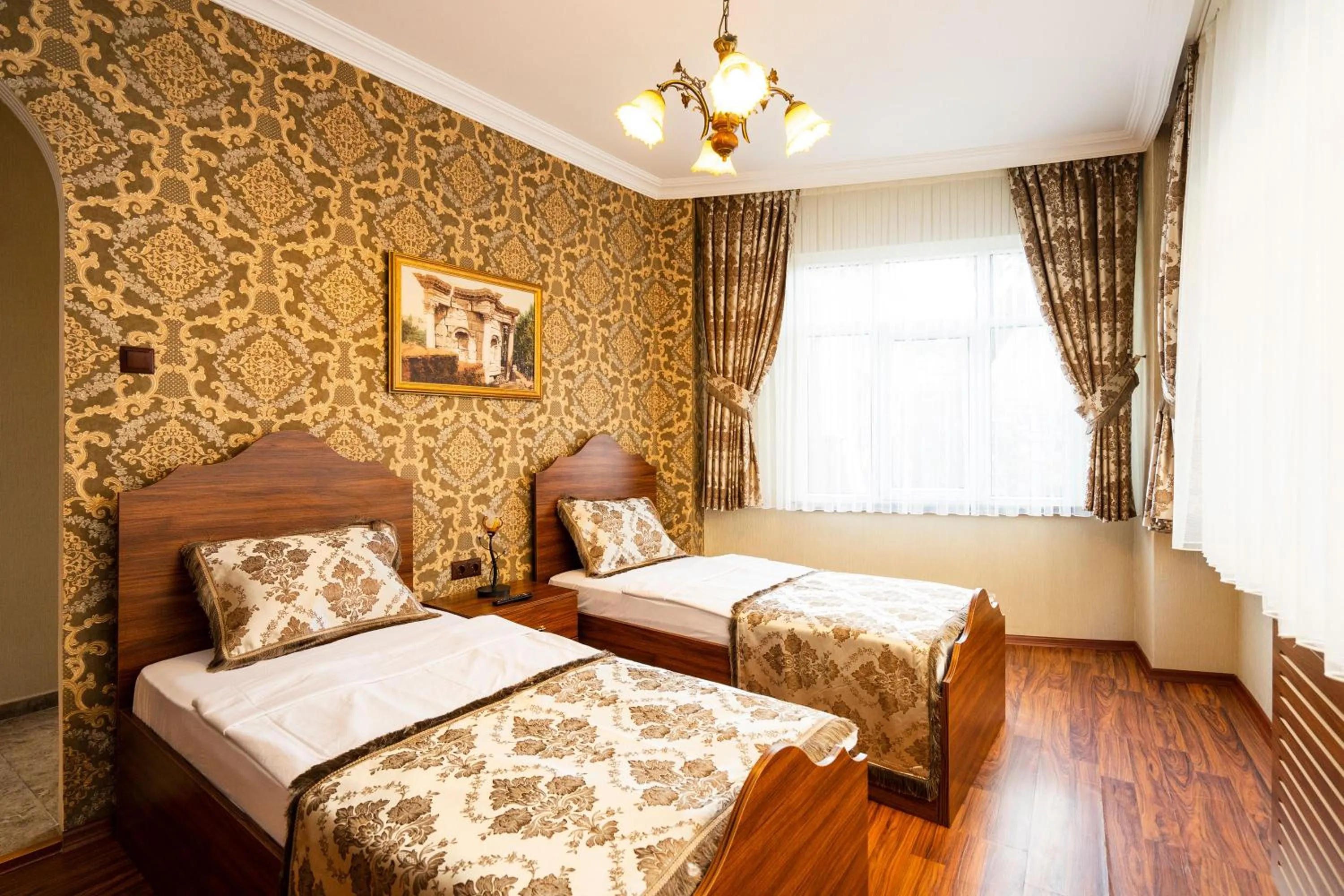 Bedroom, Bed in The First Ottoman Suites