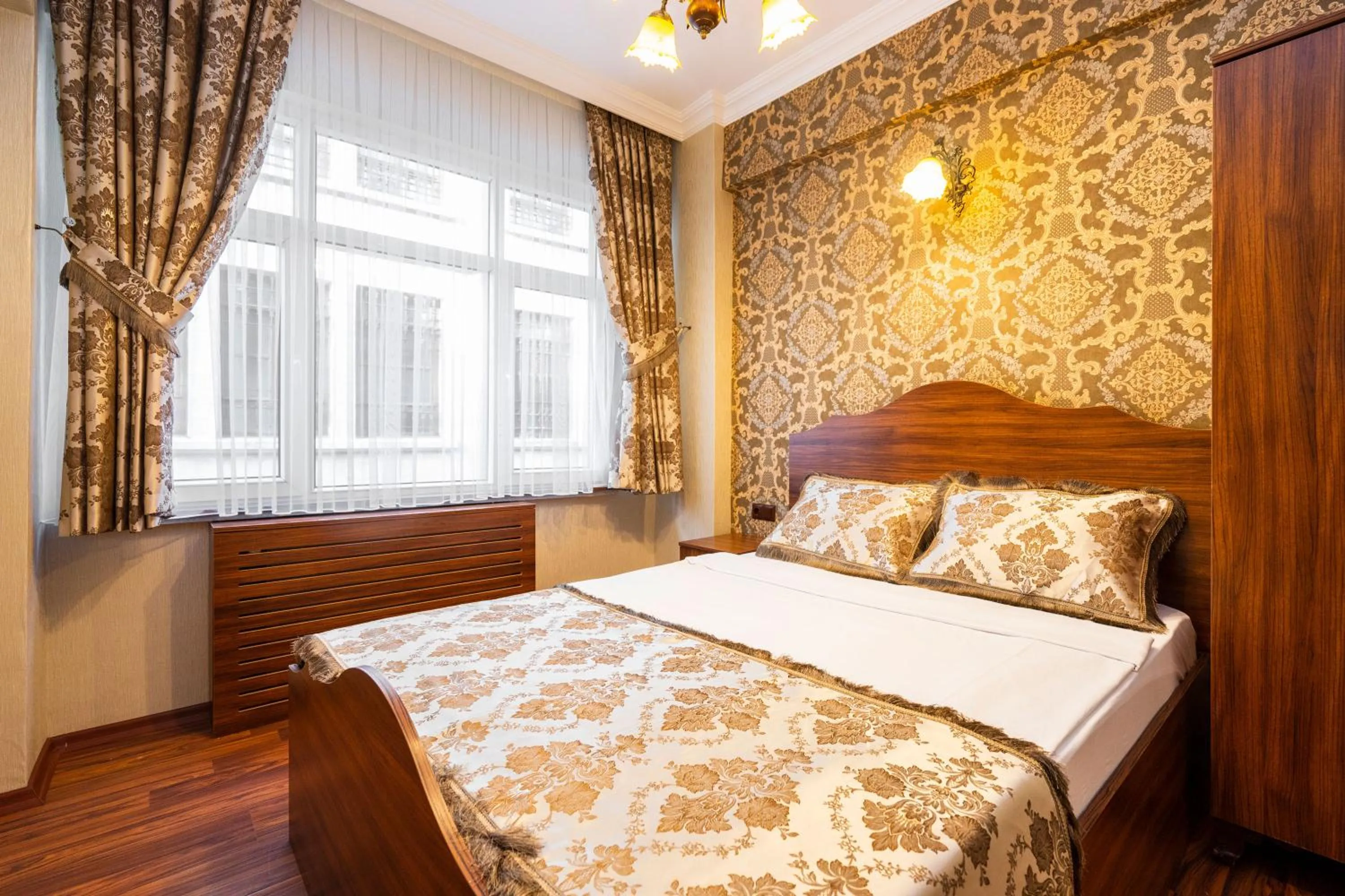 Bedroom, Bed in The First Ottoman Suites