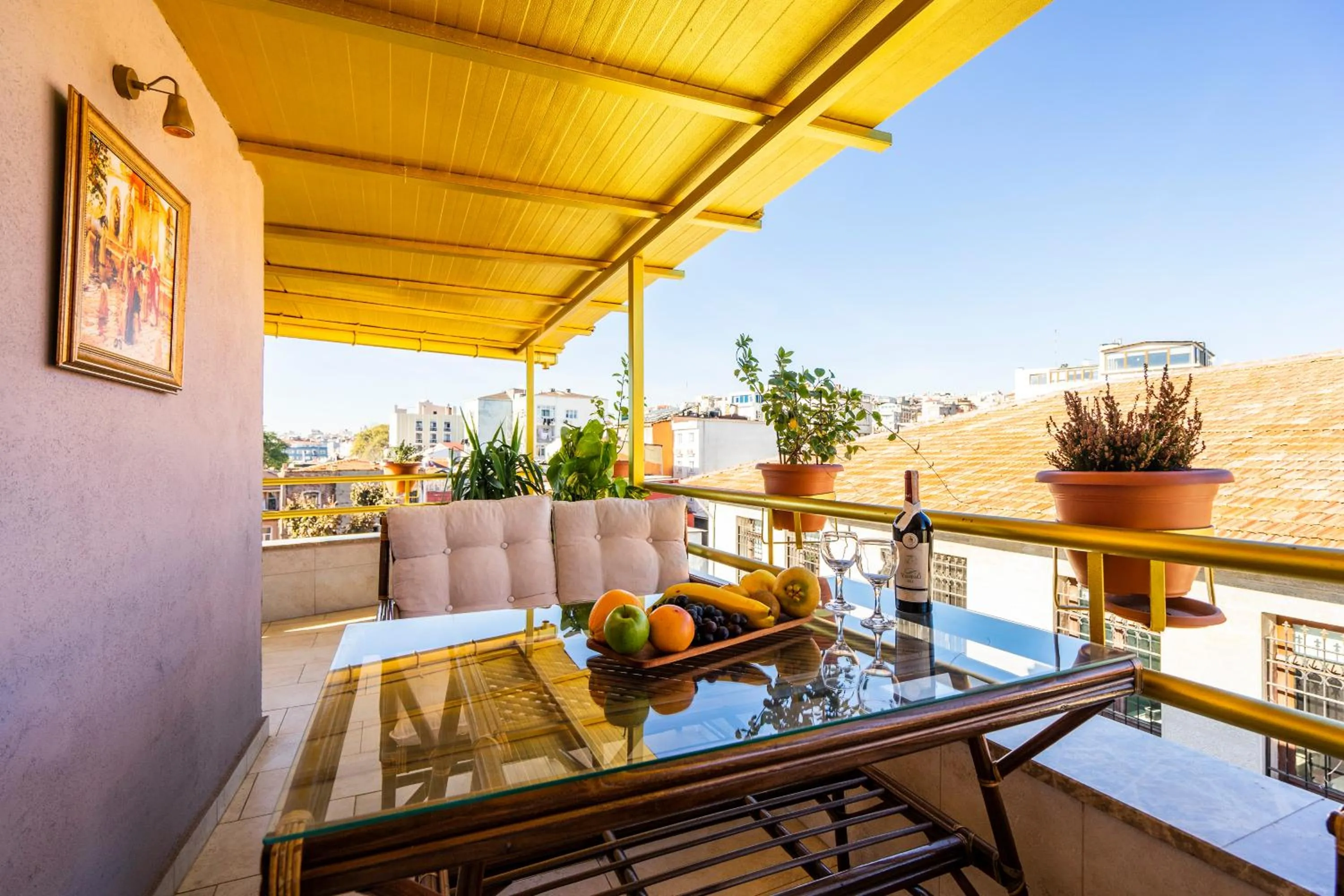 Balcony/Terrace in The First Ottoman Suites