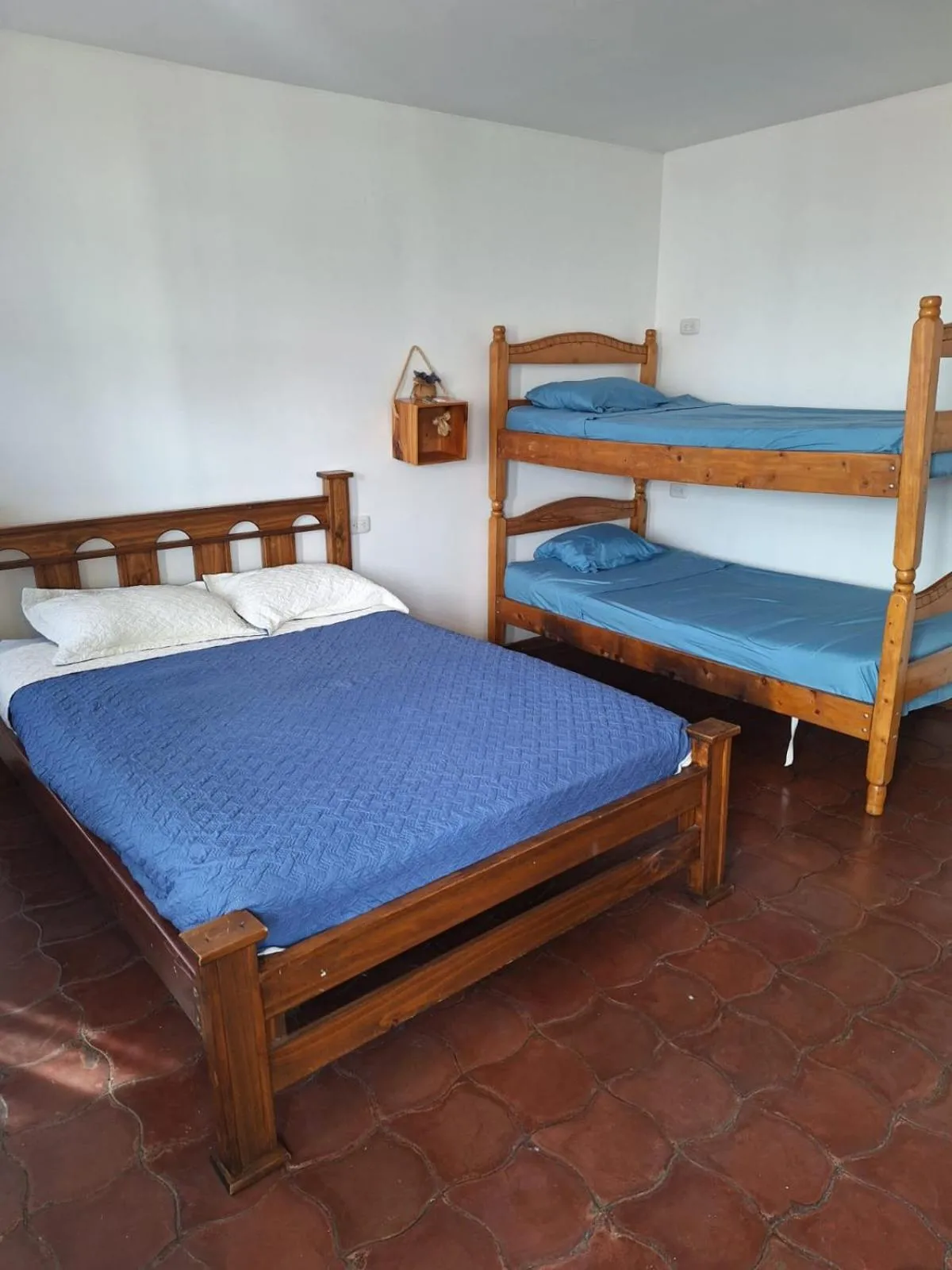 Bed in Hotel Cortez Azul