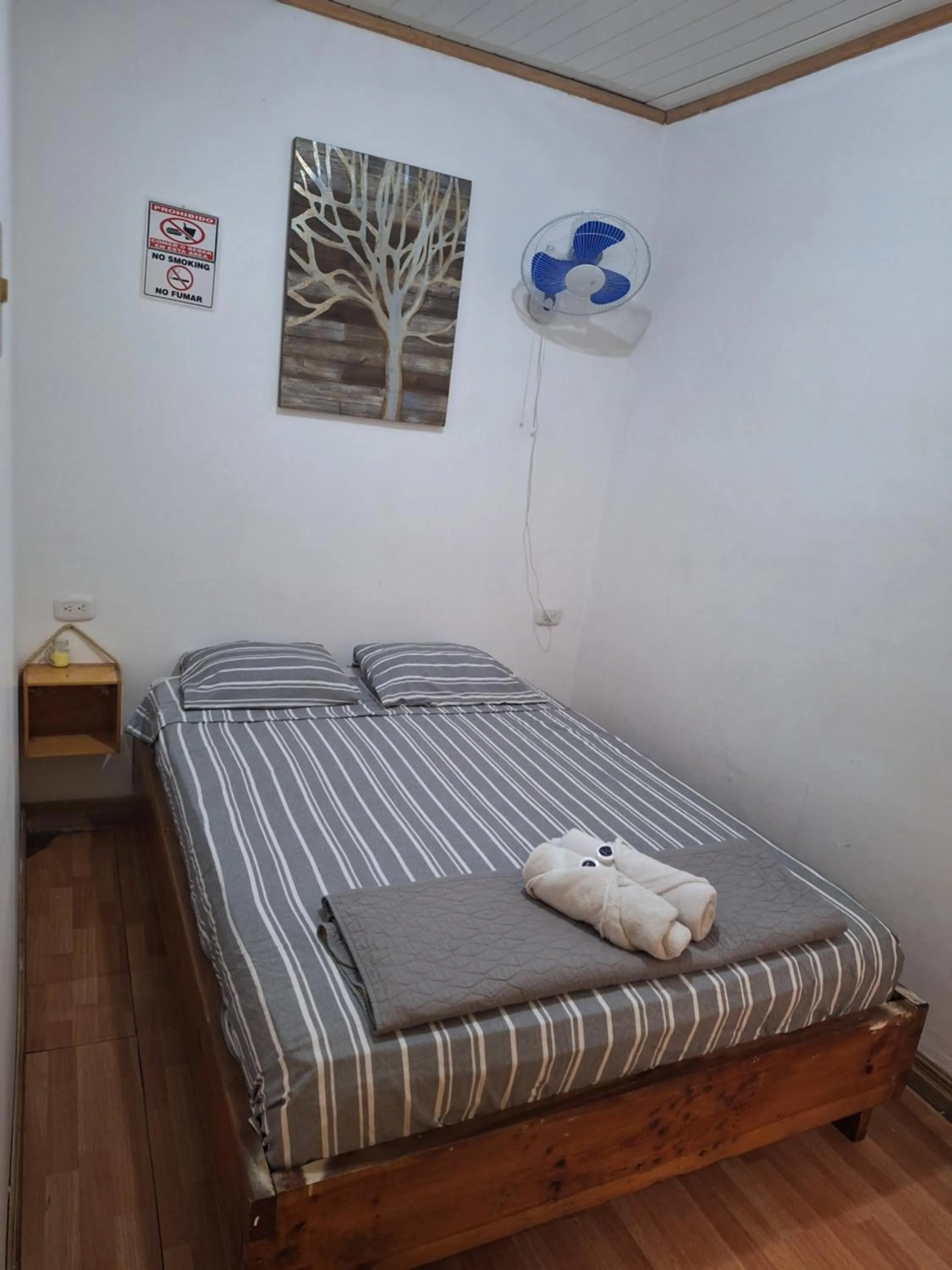 Bed in Hotel Cortez Azul