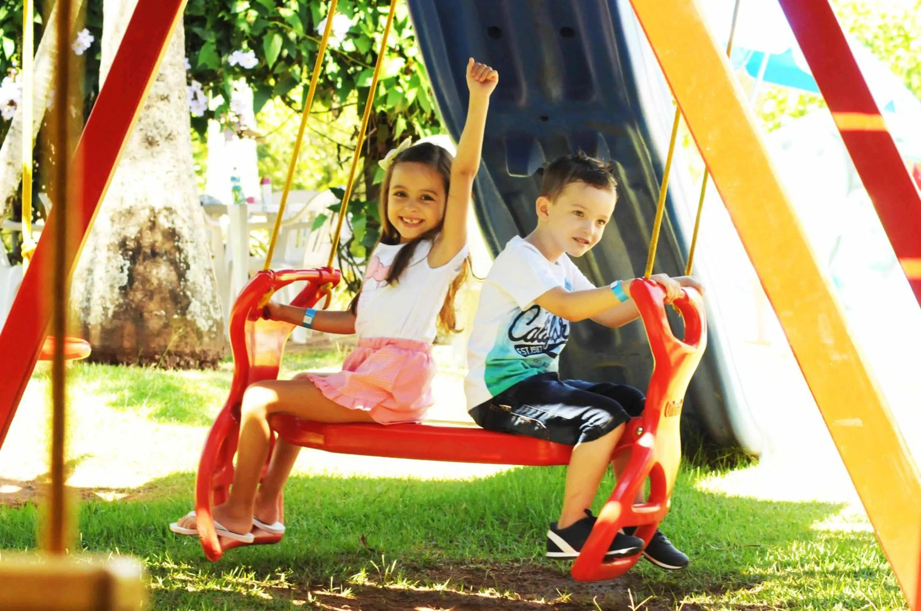 Children play ground in Terra Parque Eco Resort