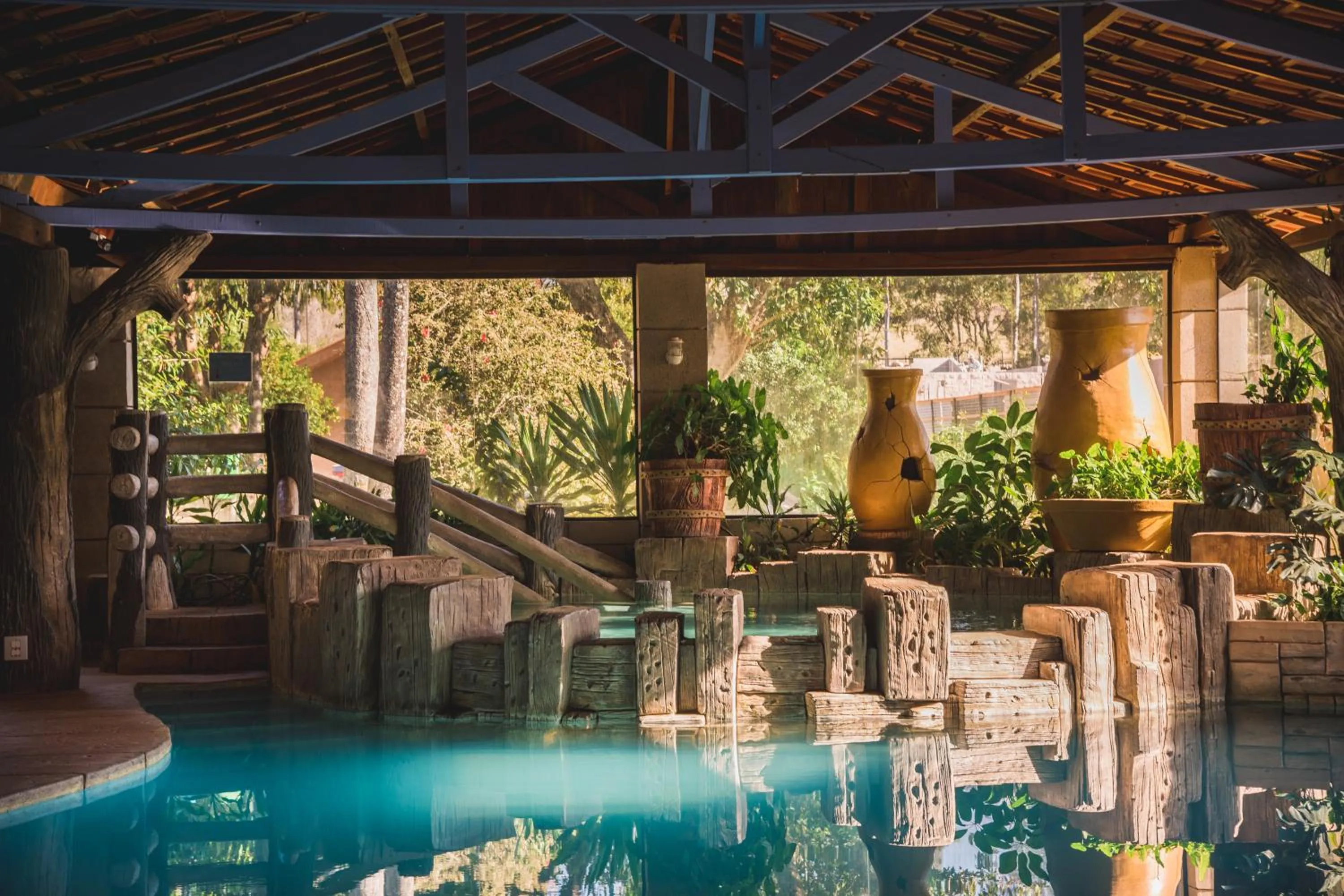 Swimming pool in Terra Parque Eco Resort