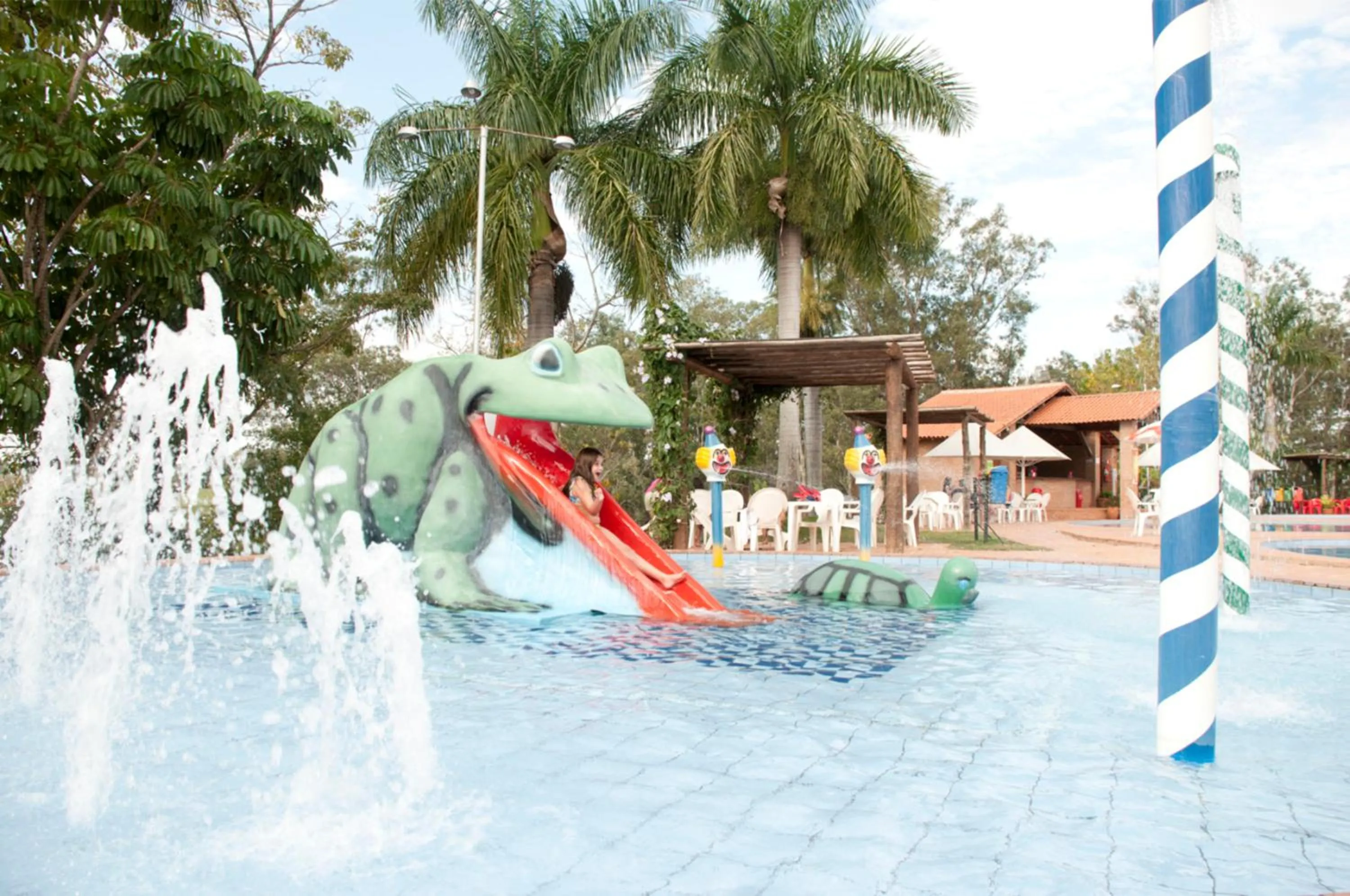 Children play ground in Terra Parque Eco Resort
