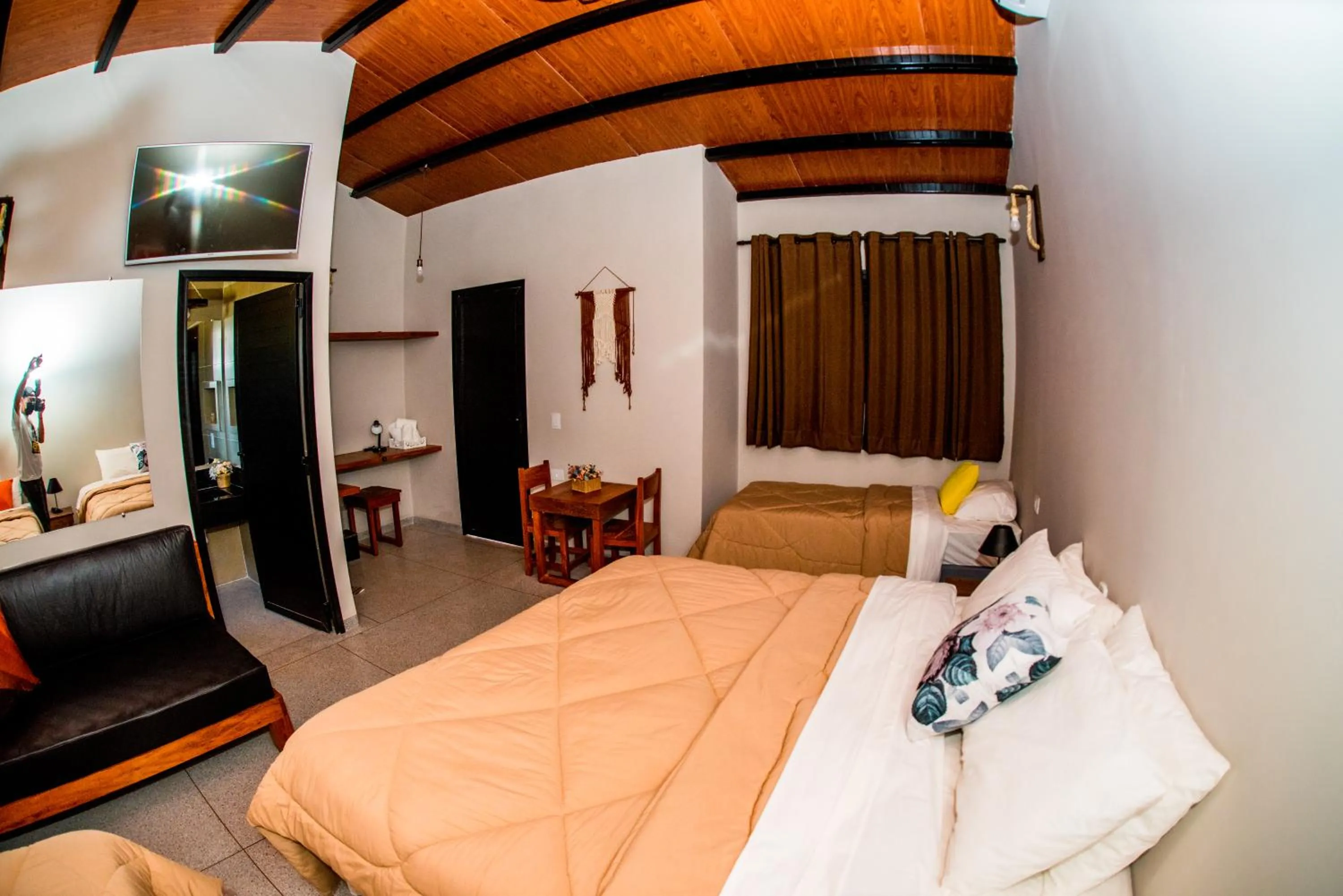 Bed in Terra Parque Eco Resort