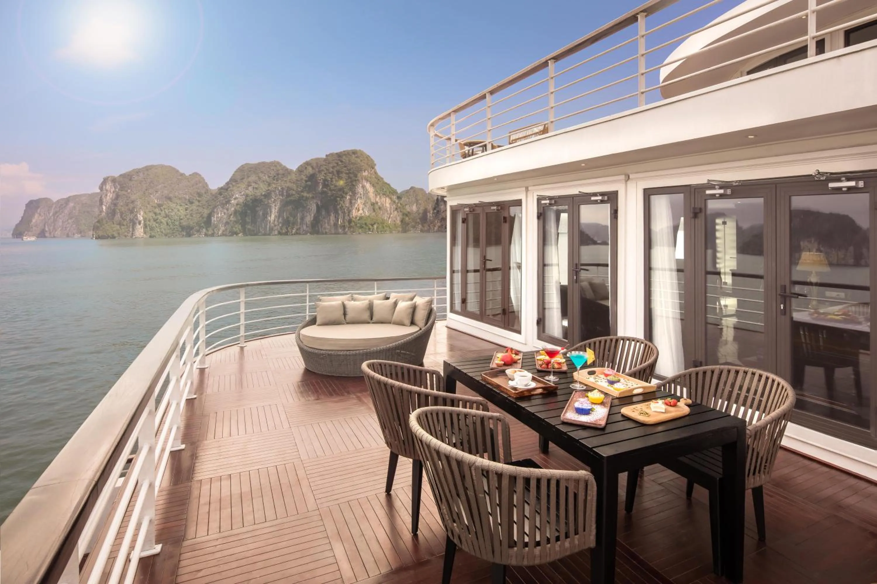 View (from property/room) in Ambassador Cruise Halong Bay