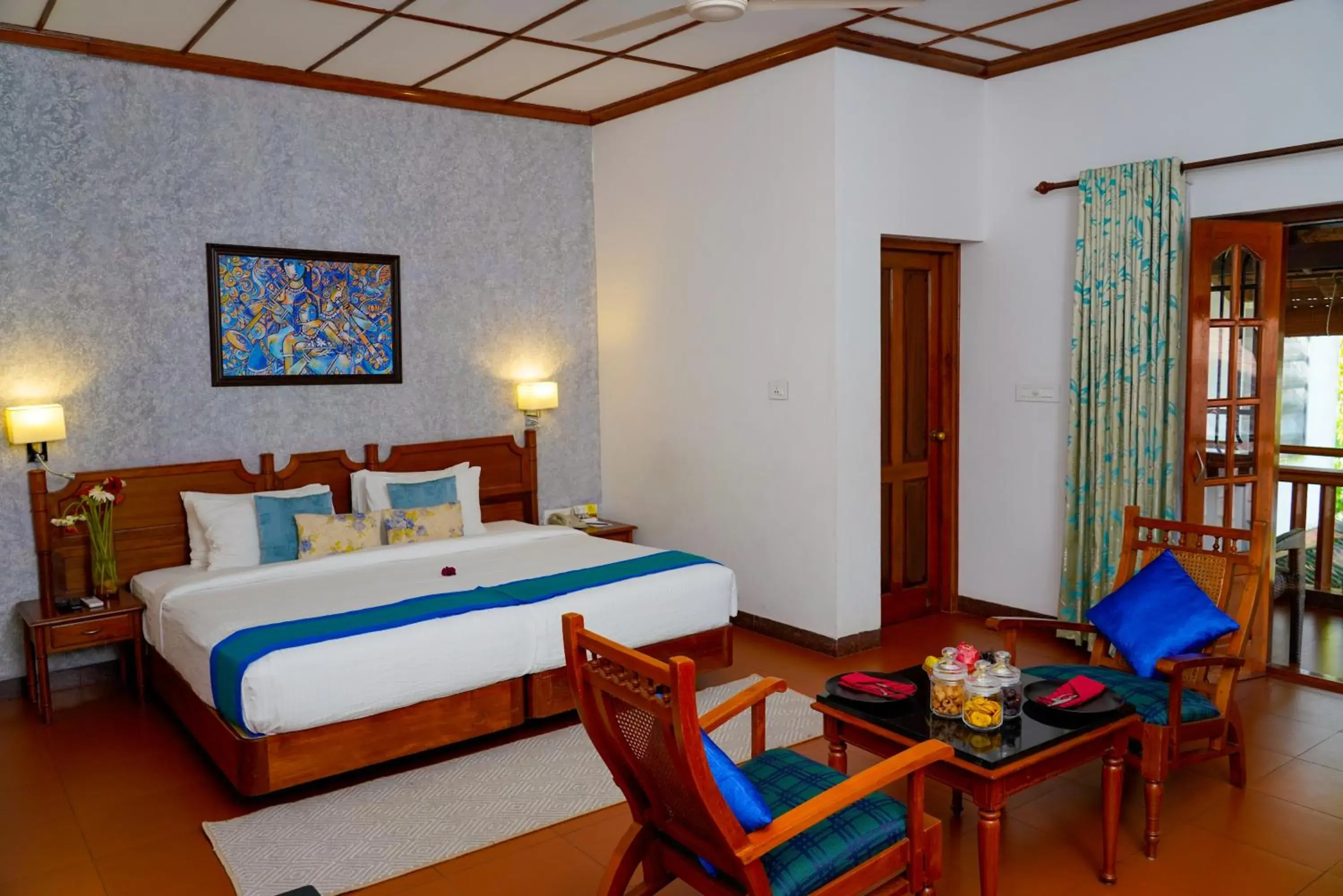 Garden View Executive Room in Backwater Ripples Kumarakom Garden View Executive Room in Backwater Ripples Kumarakom