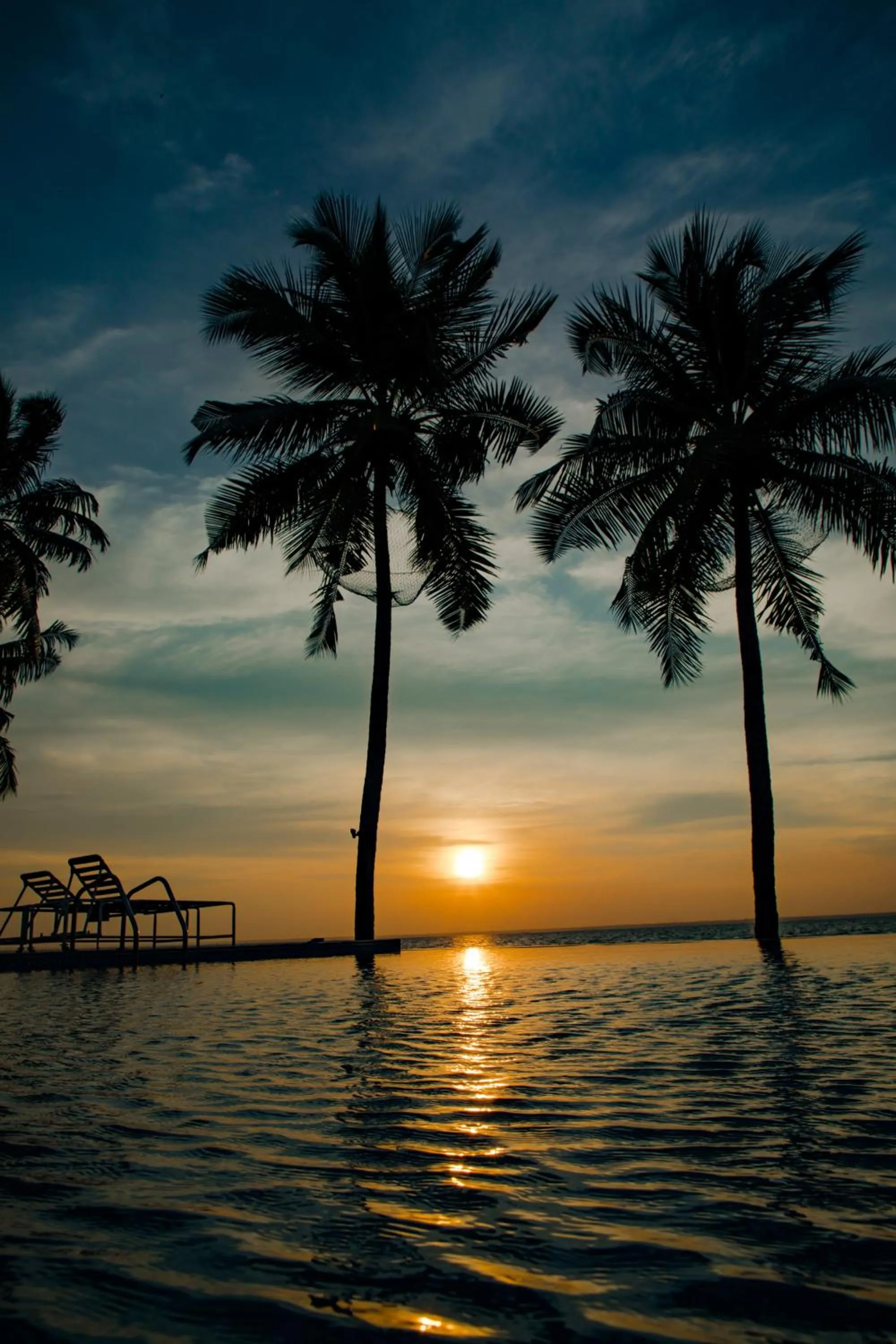 Sunrise in Backwater Ripples Kumarakom