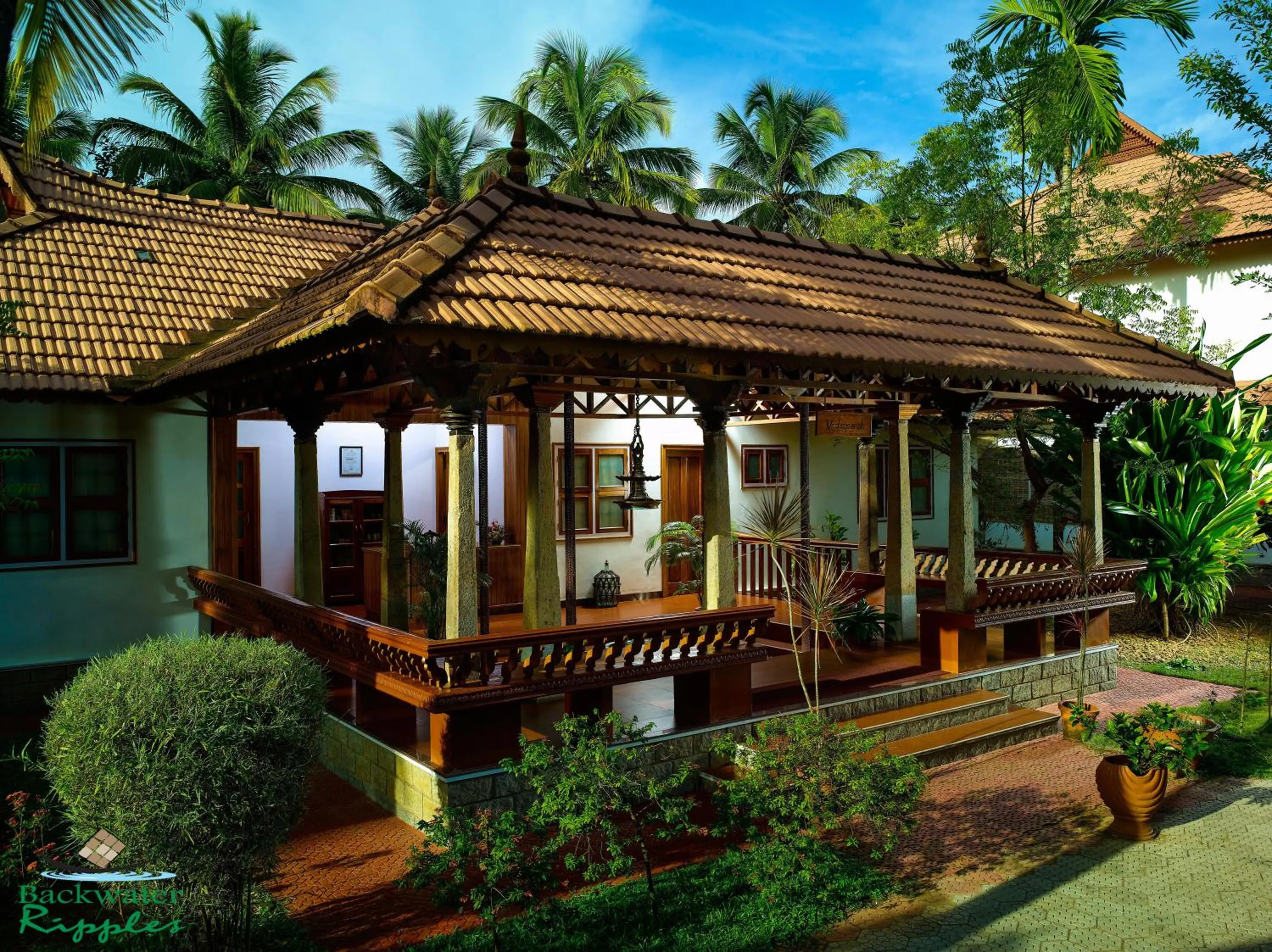Property building in Backwater Ripples Kumarakom