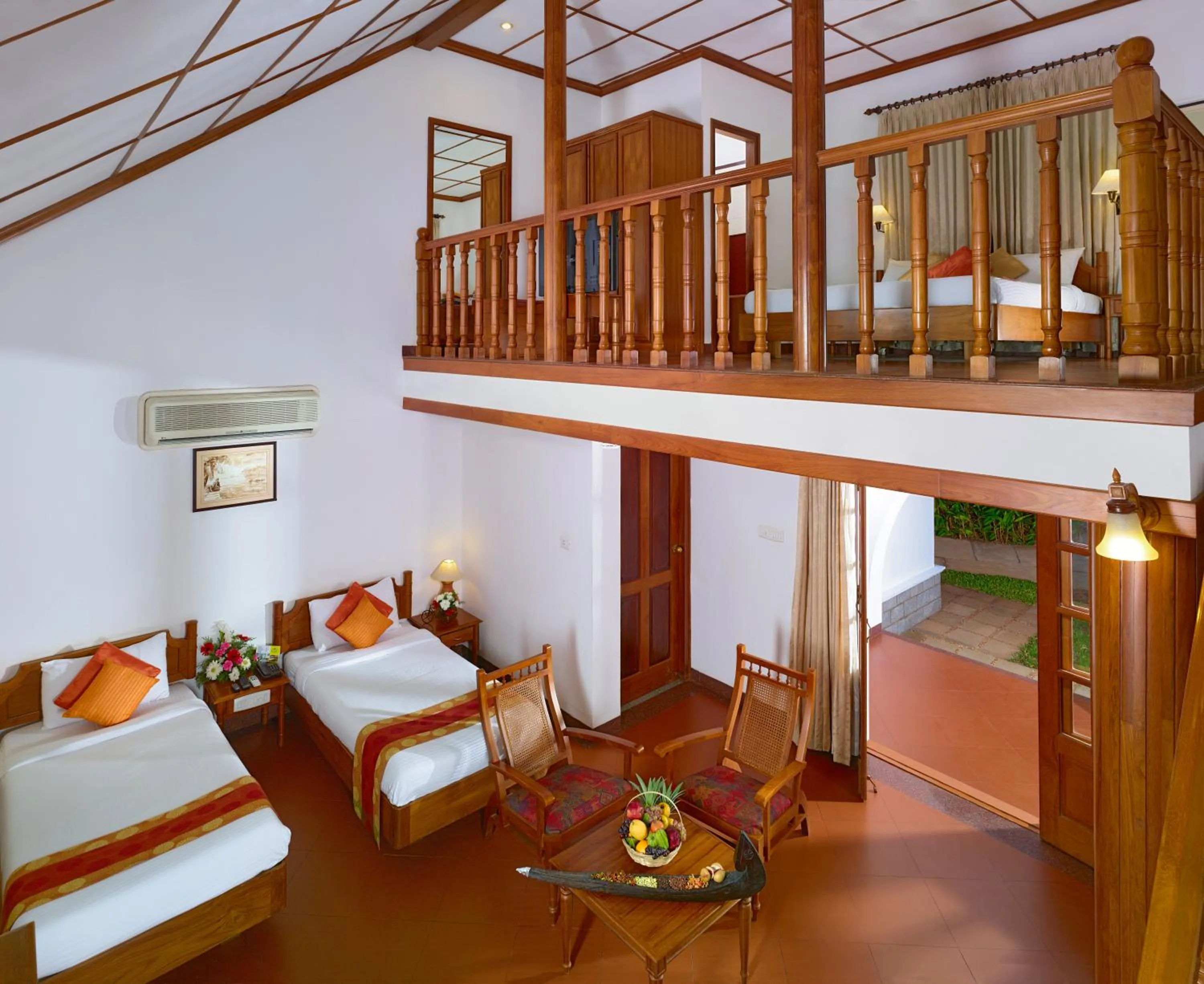 Photo of the whole room, Bed in Backwater Ripples Kumarakom