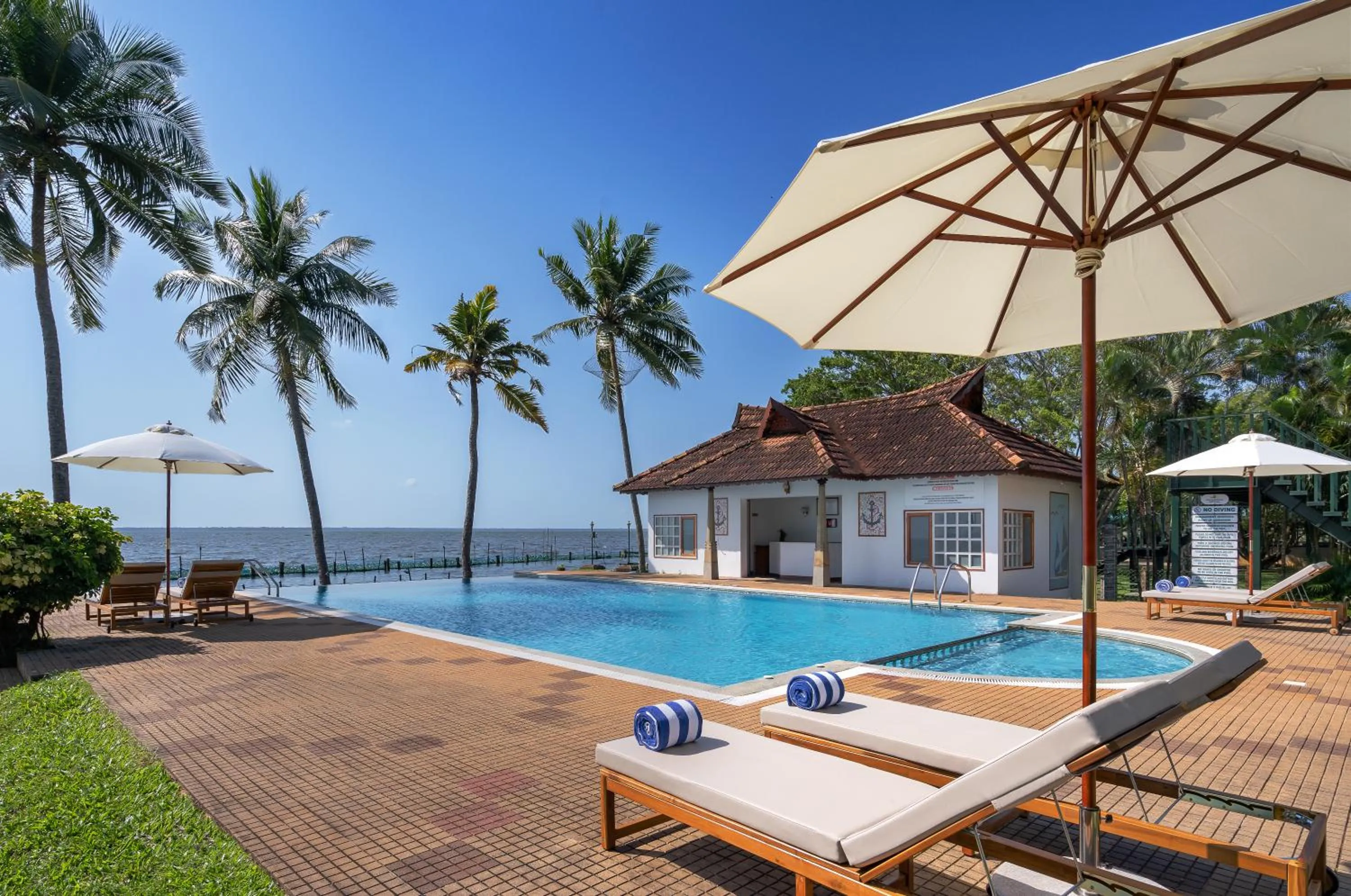 Lake view in Backwater Ripples Kumarakom