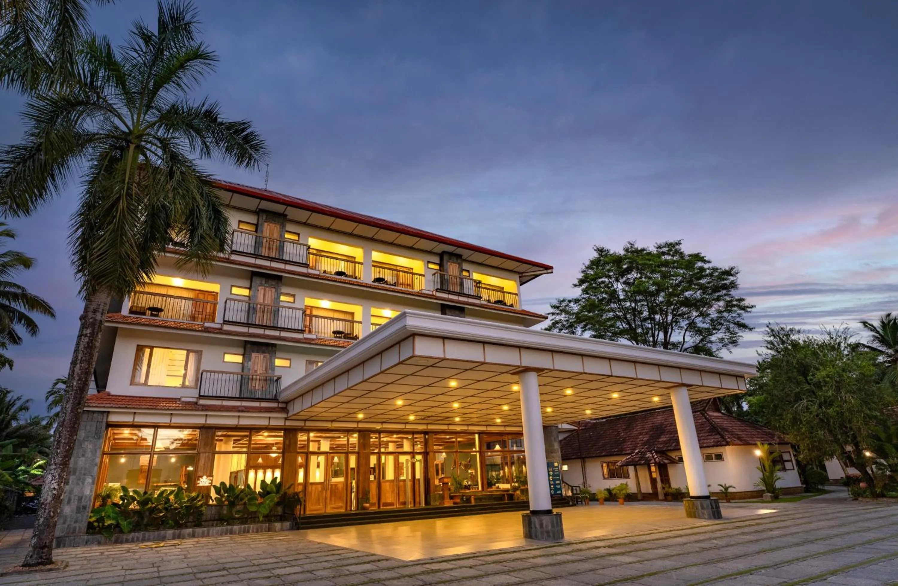 Property building in Backwater Ripples Kumarakom