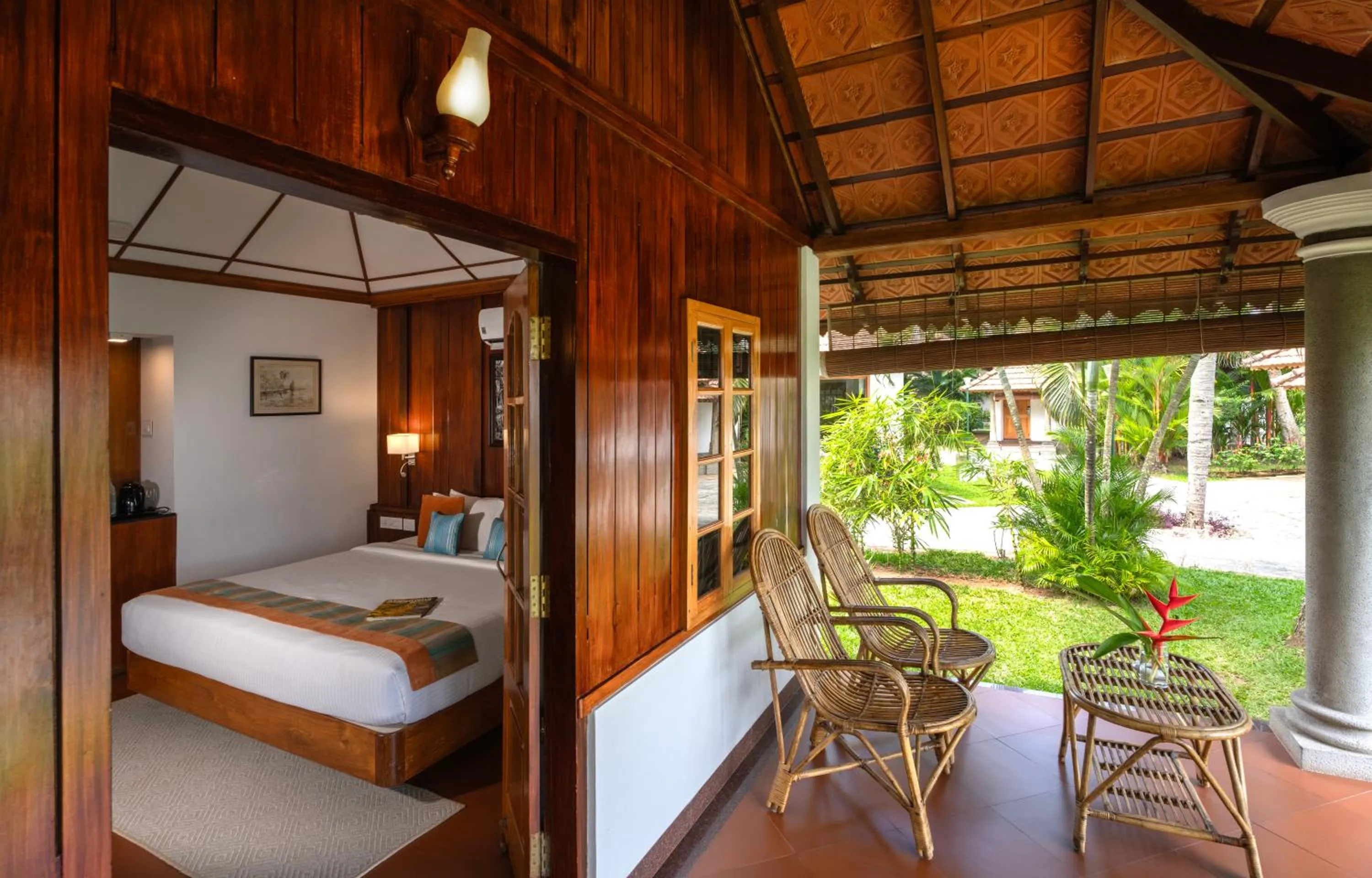 Photo of the whole room, Bed in Backwater Ripples Kumarakom