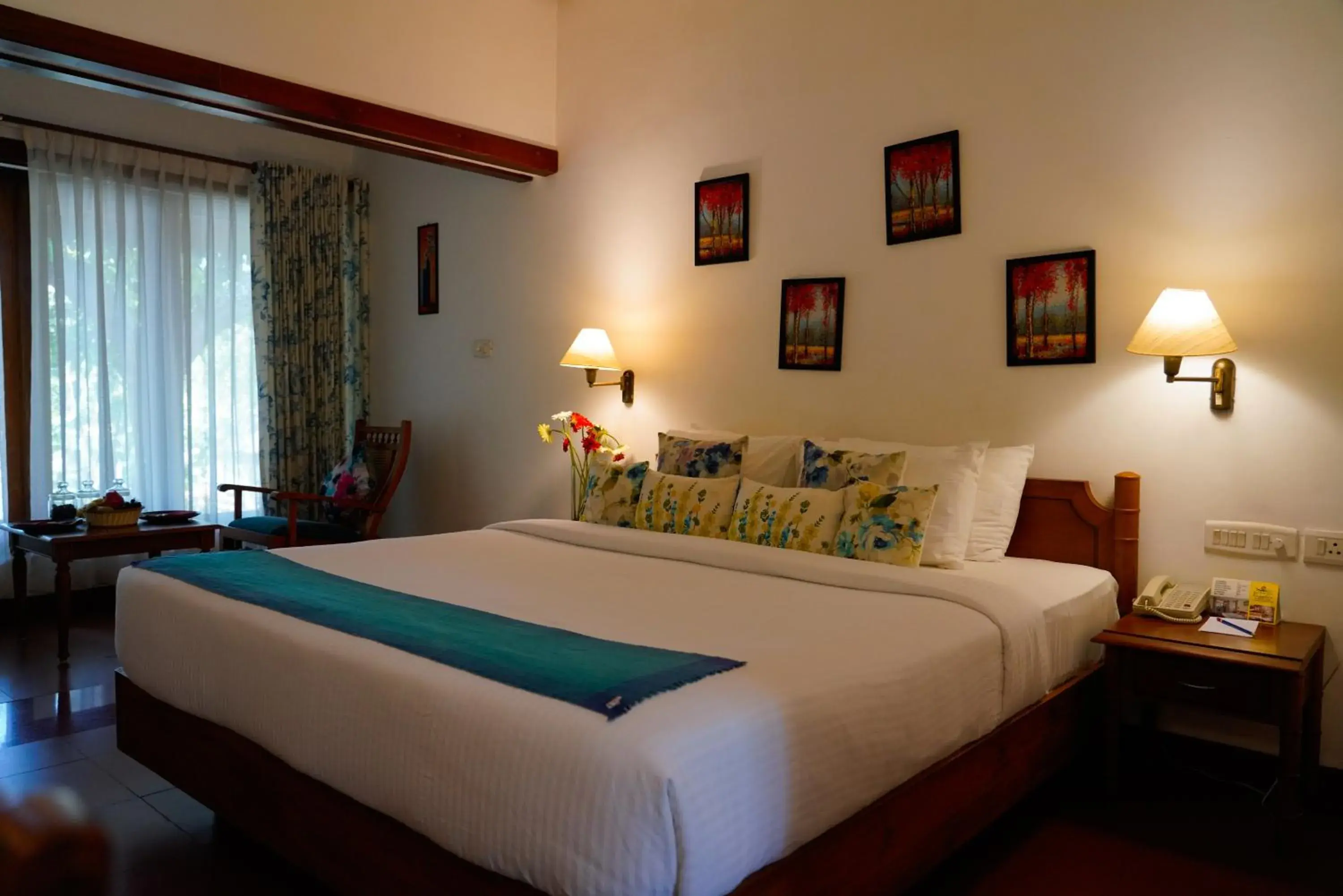 Garden View Deluxe Room in Backwater Ripples Kumarakom Garden View Deluxe Room in Backwater Ripples Kumarakom