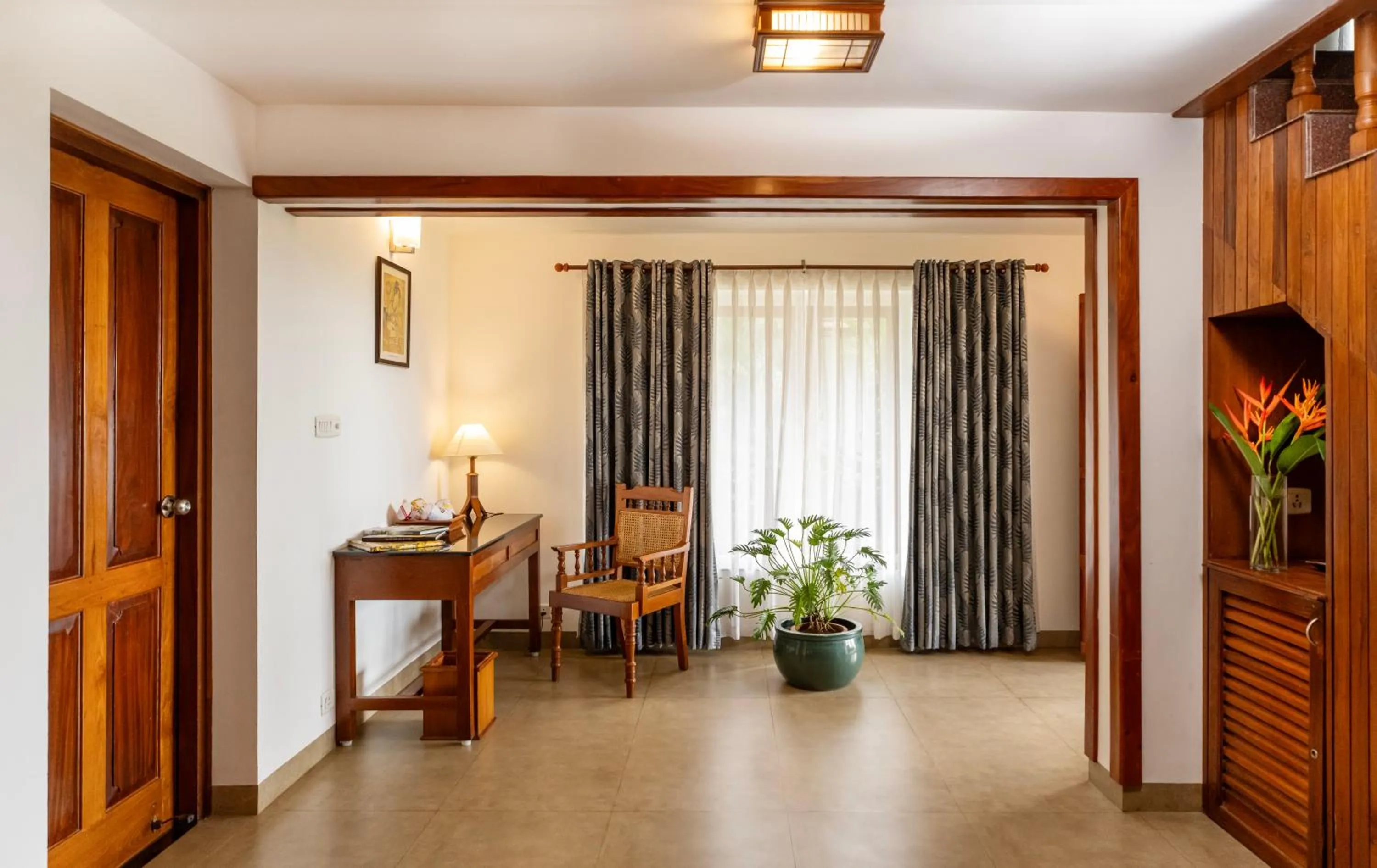 Living room in Backwater Ripples Kumarakom
