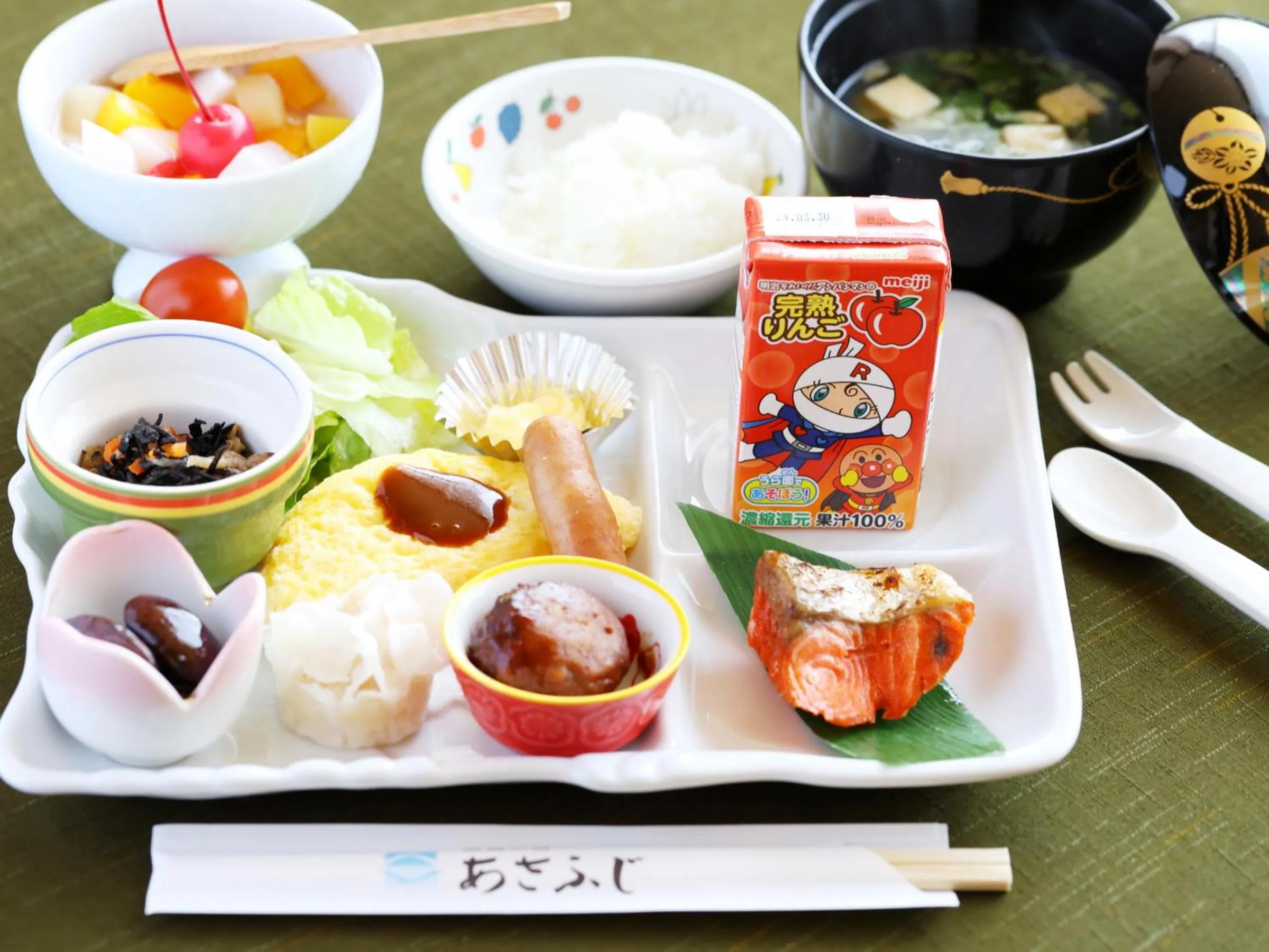 Breakfast in Hotel Asafuji