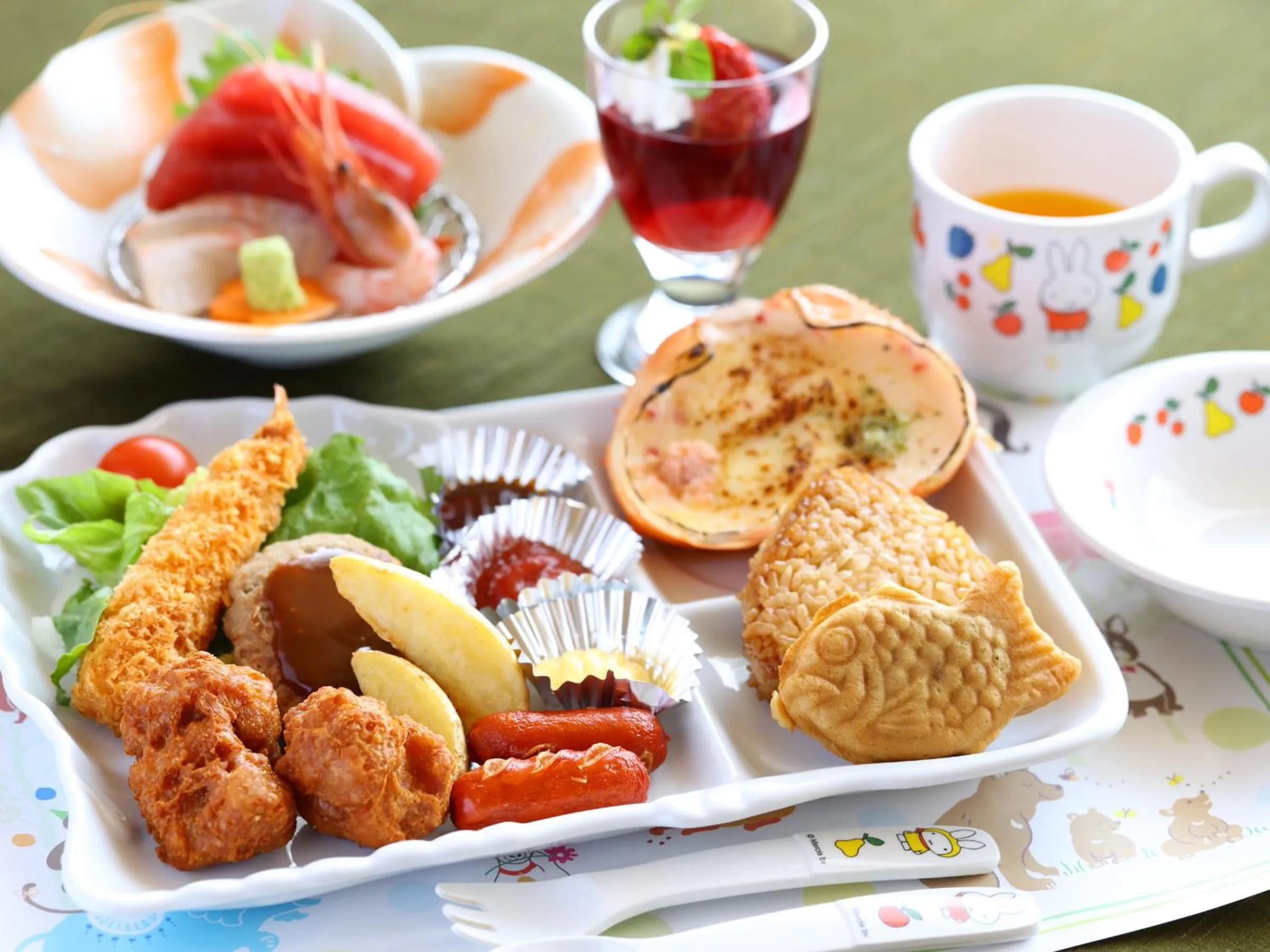 Dinner in Hotel Asafuji