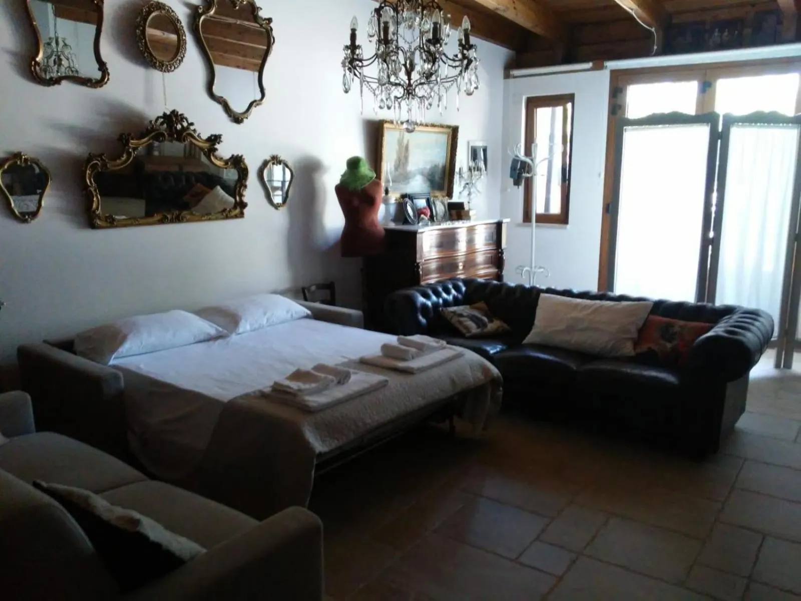 Bed in B&B Cenzina