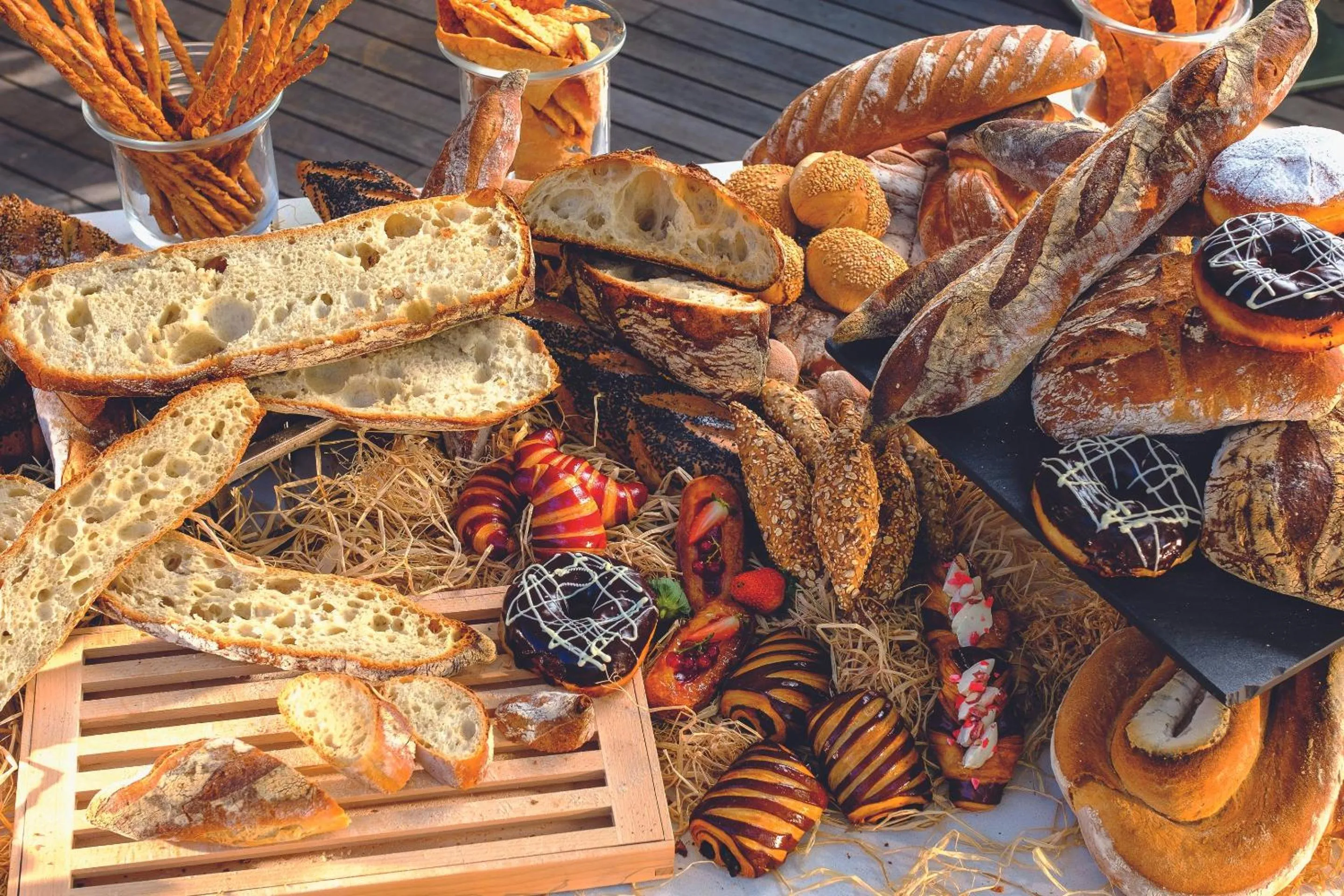 Breakfast in Dinarobin Beachcomber Golf Resort & Spa