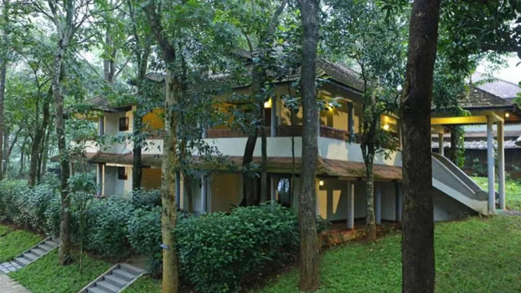 Property building in Greenwoods Resort, Thekkady