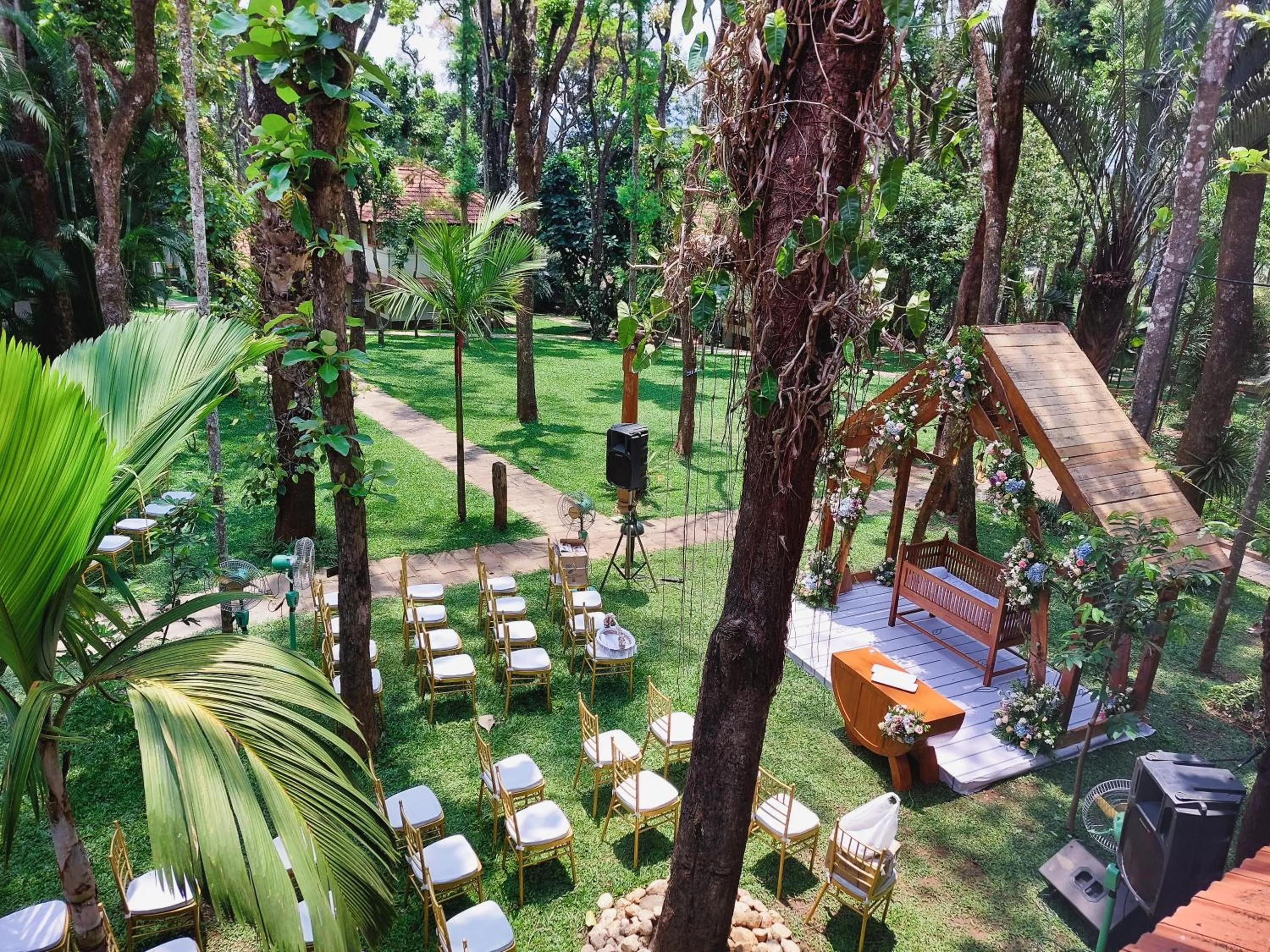 Garden in Greenwoods Resort, Thekkady