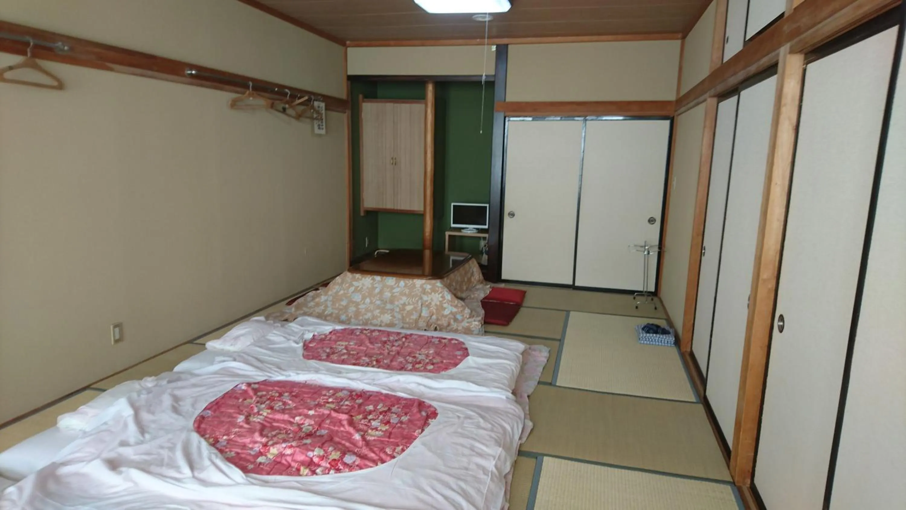 Bed in Resort Inn Fujihashi