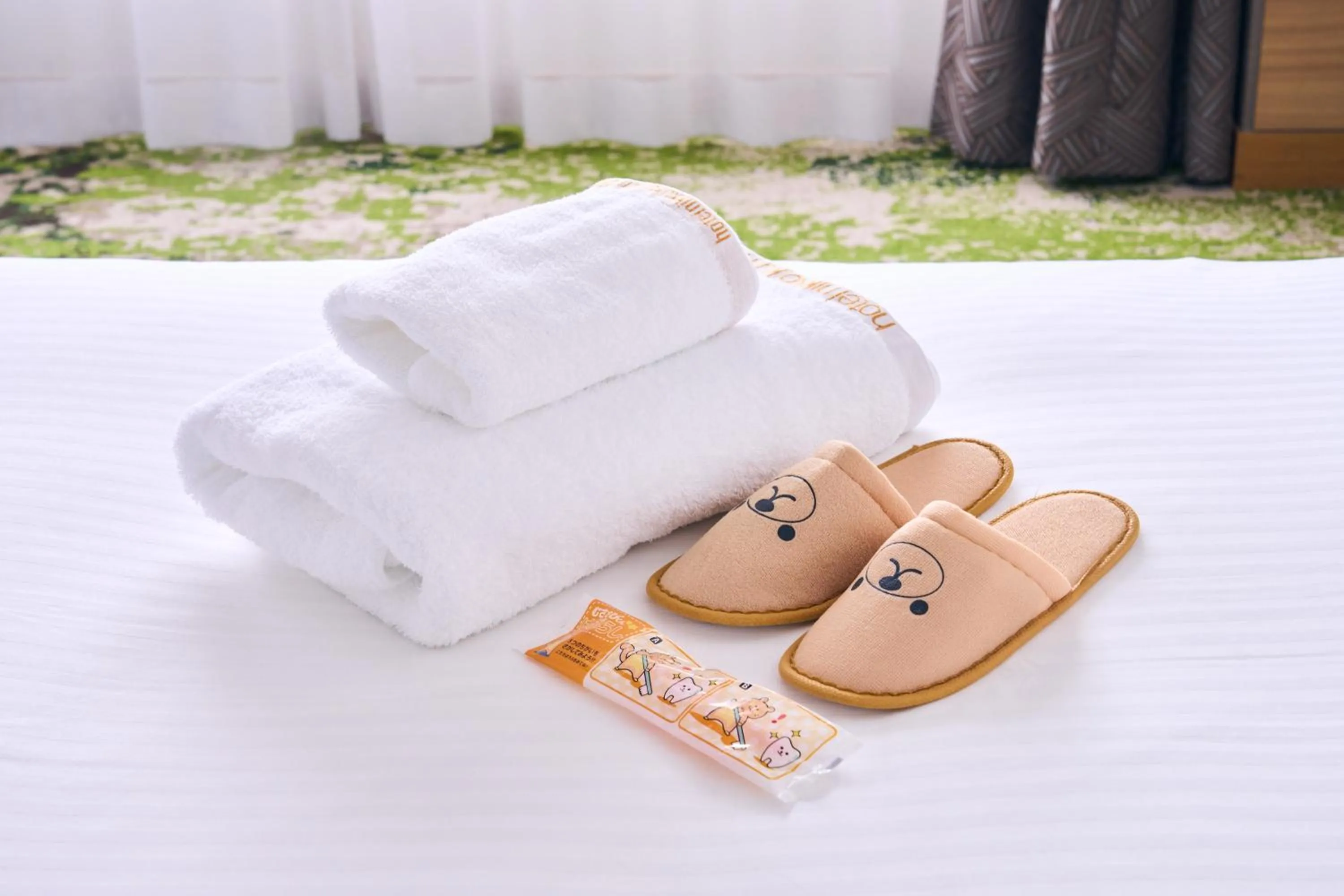 towels in Hotel Nikko Kumamoto