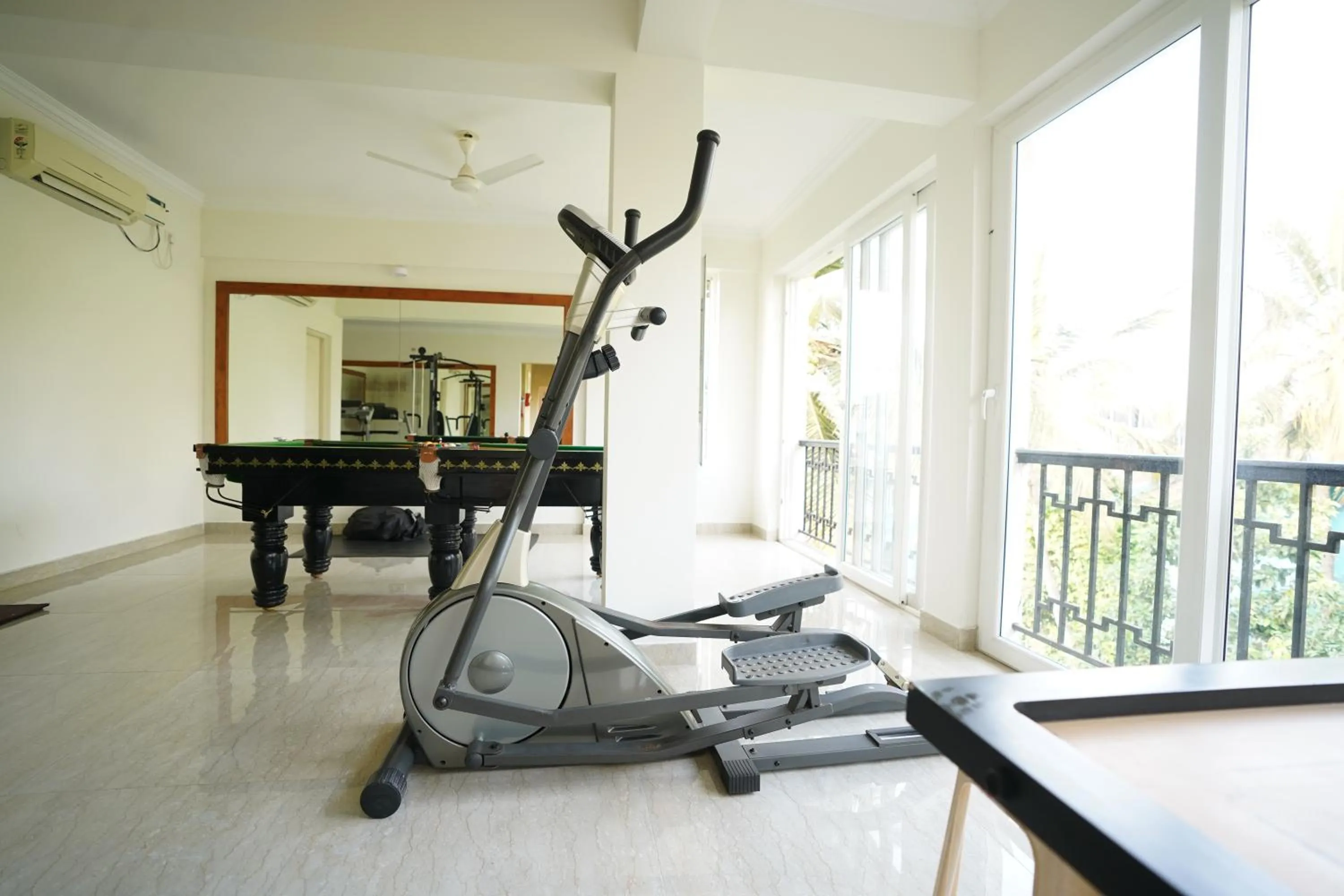 Fitness centre/facilities in Bellagio Rezidencia 1 BHK Service Apartments